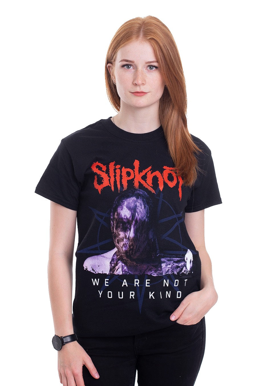 Slipknot - We Are Not Your Kind Bold Letters - T-Shirt | Women-Image