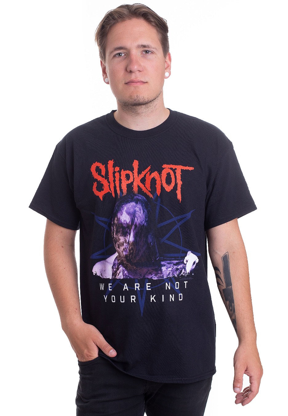 Slipknot - We Are Not Your Kind Bold Letters - T-Shirt | Men-Image