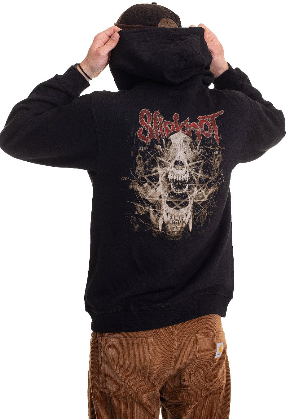 Slipknot - Skull Teeth - Zipper | Men-Image