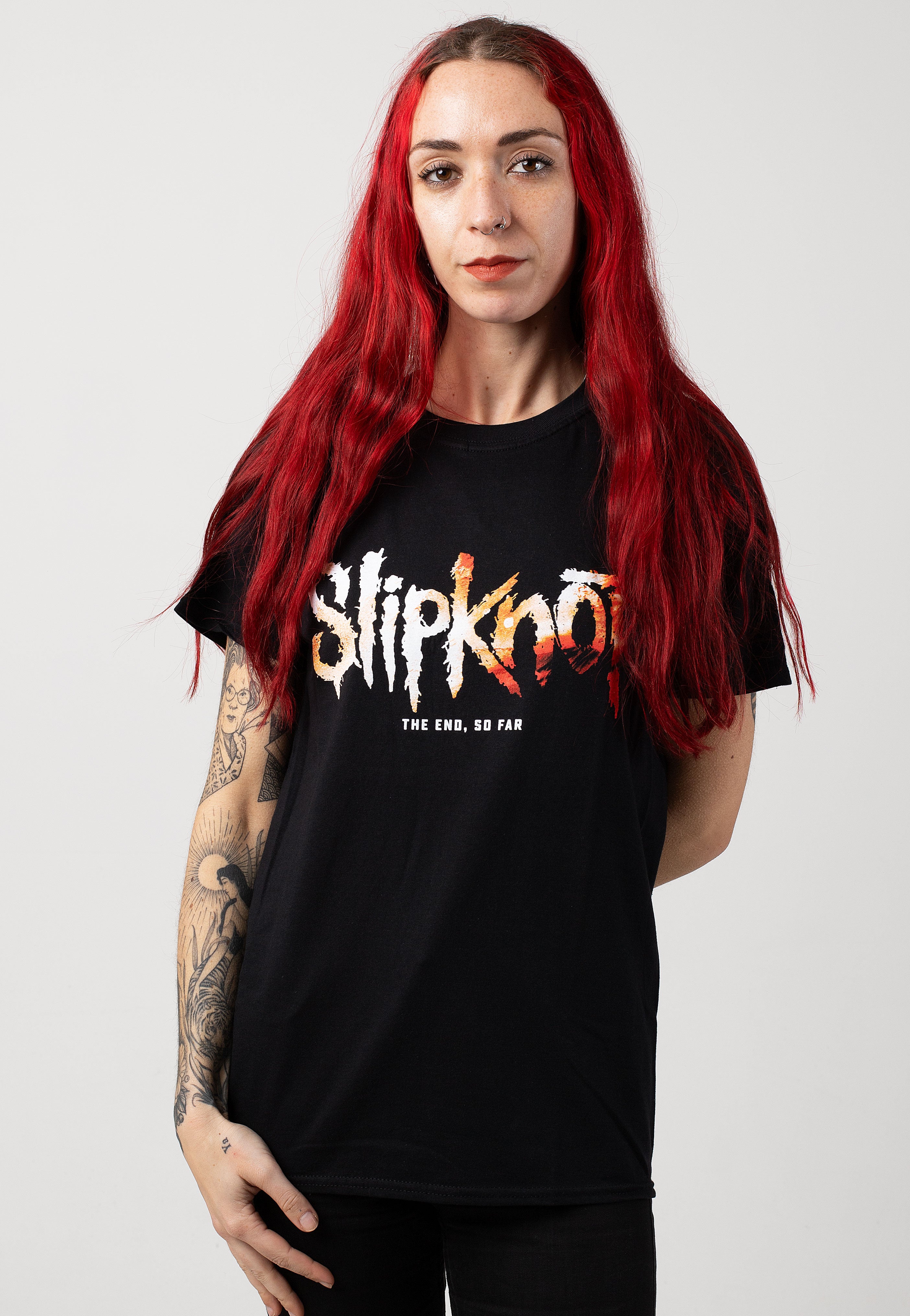 Slipknot - The End, So Far Logo - T-Shirt | Women-Image