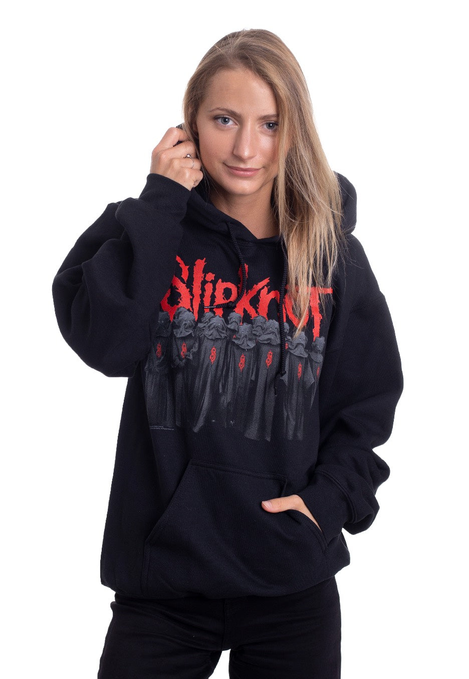 Slipknot - WANYK Black Figures - Hoodie | Women-Image