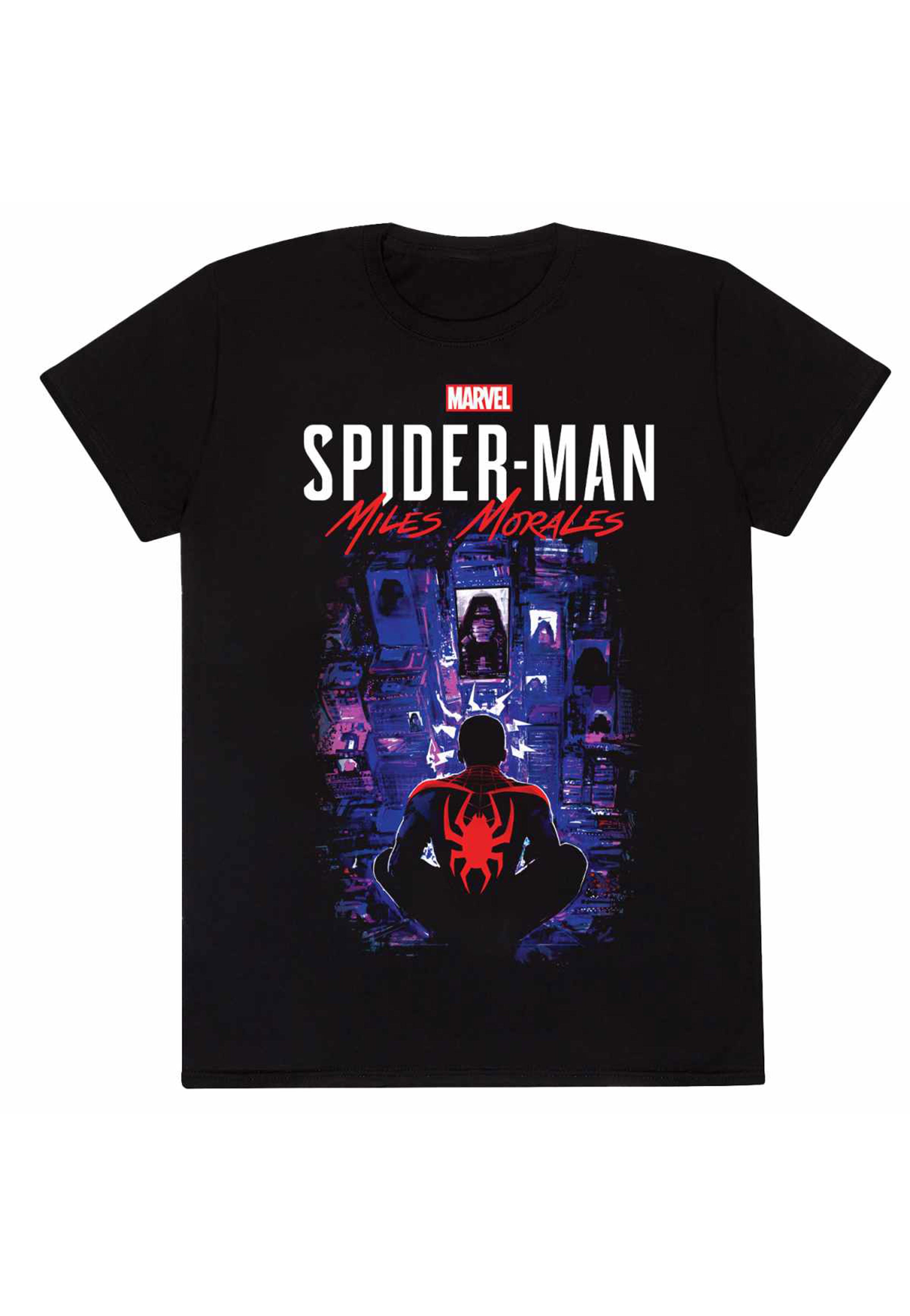 Spider-Man - Miles Morales City Overwatch - T-Shirt | Women-Image