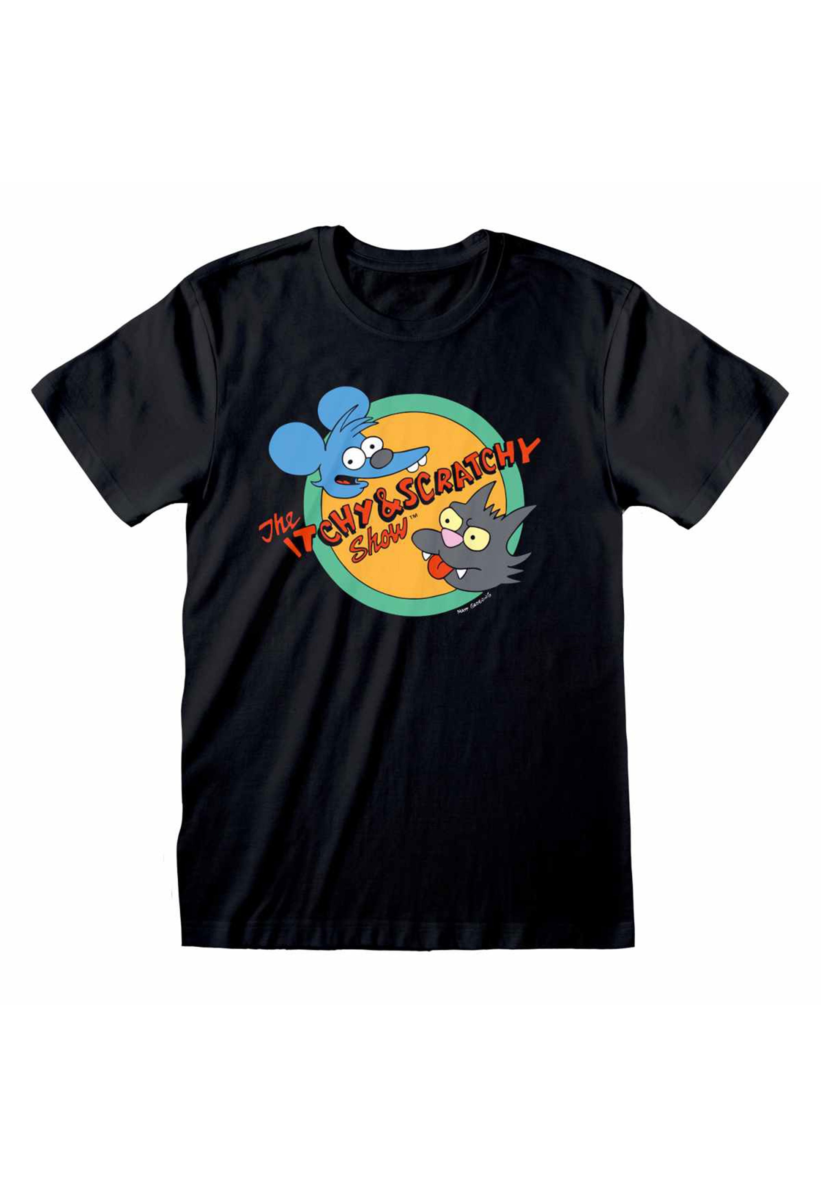 The Simpsons - Itchy And Scratchy - T-Shirt | Men-Image