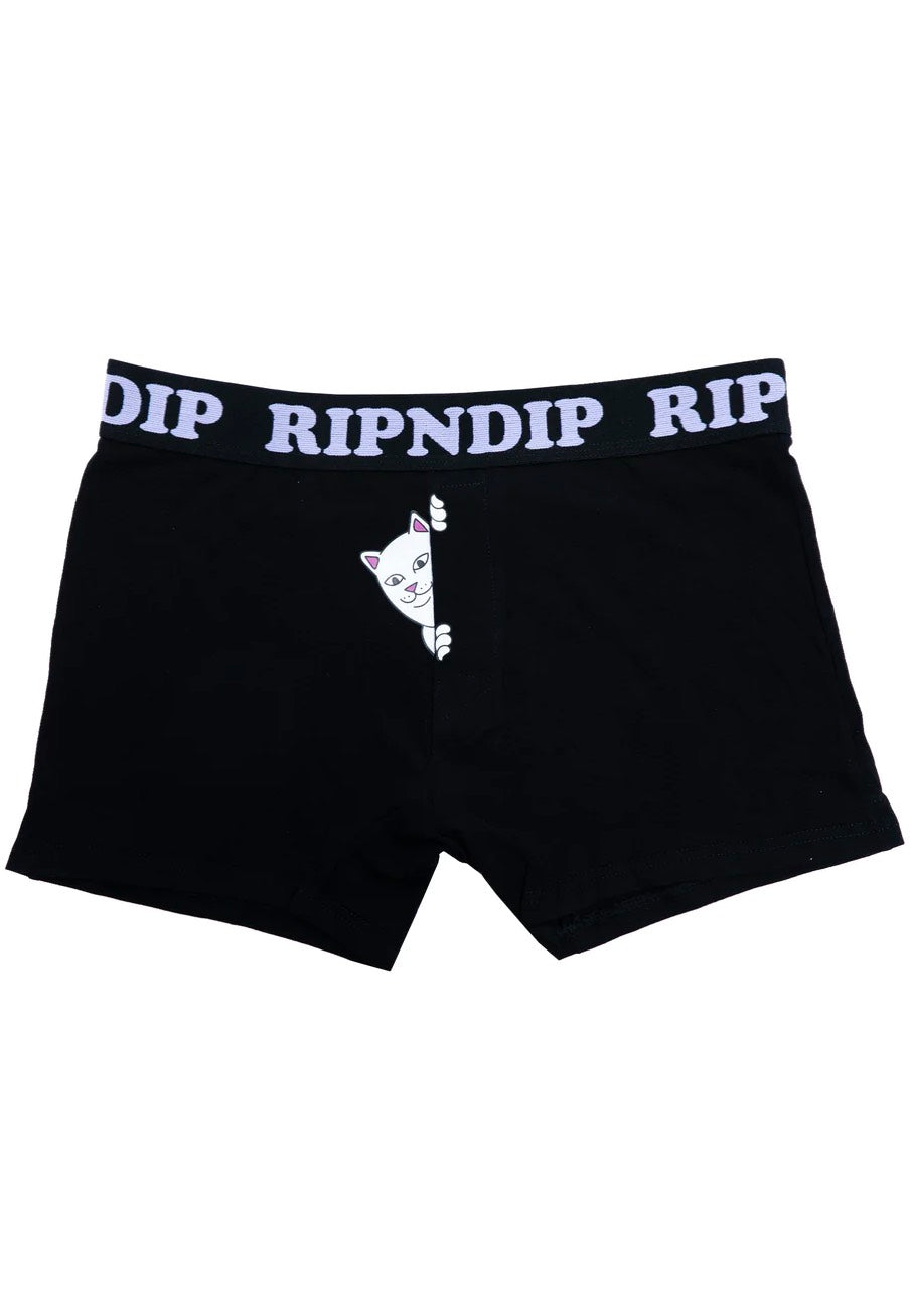 RIPNDIP - Peek A Nermal Black - Boxershorts | Men-Image