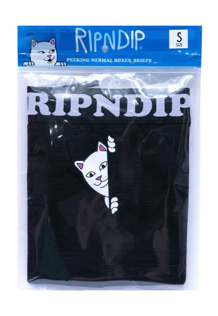 RIPNDIP - Peek A Nermal Black - Boxershorts | Men-Image