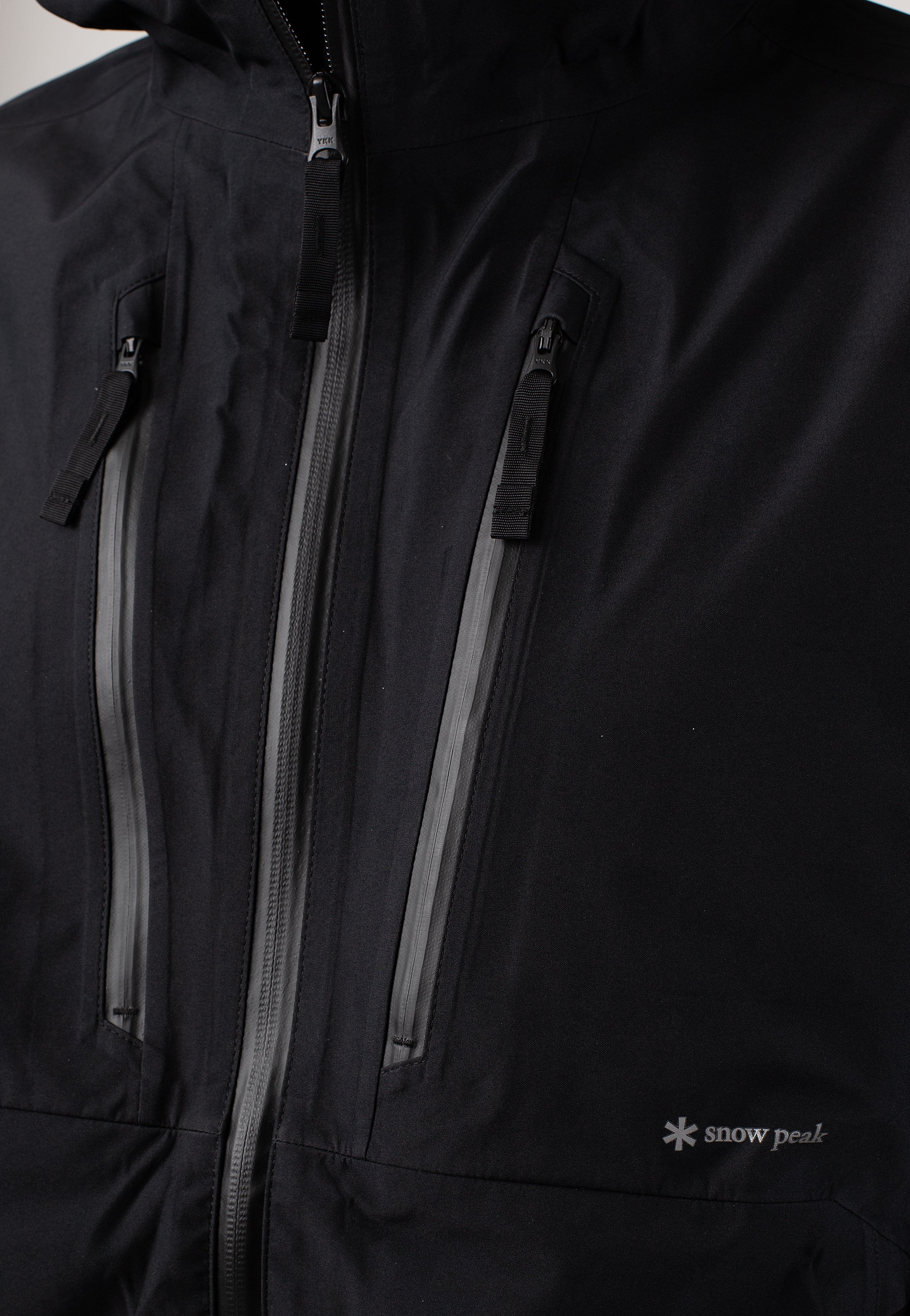 Snow Peak - Gore Tex Black - Windbreaker | Men-Image