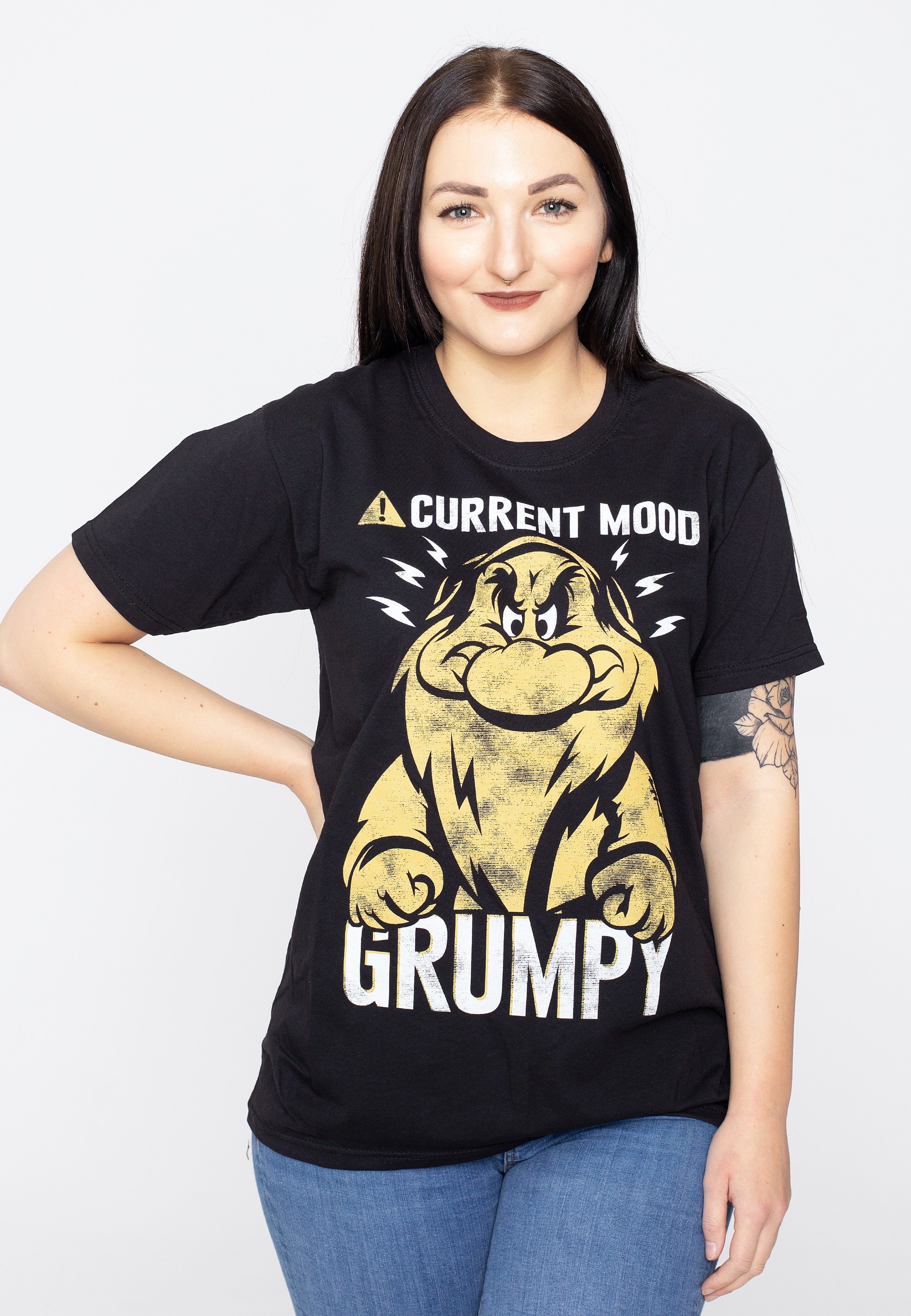 Snow White And The Seven Dwarfs - Thoughtfully Grumpy - T-Shirt | Women-Image