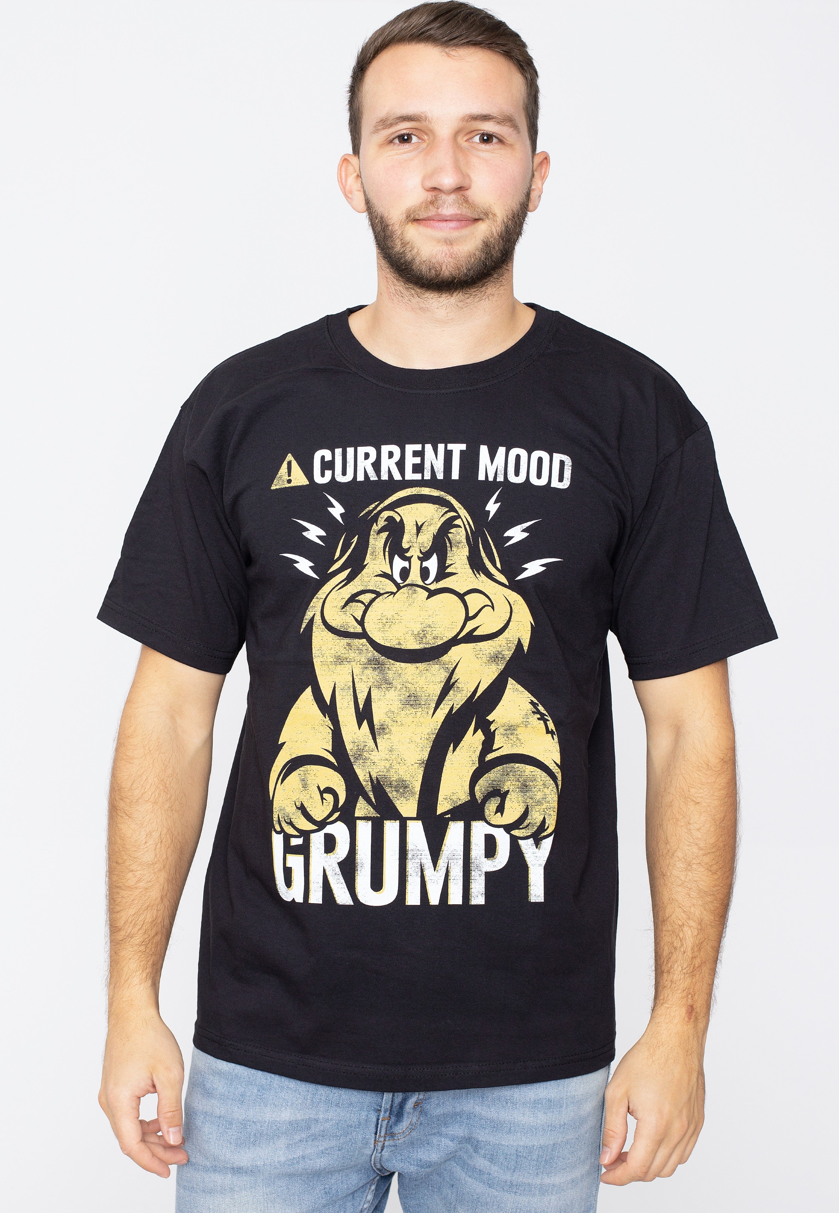 Snow White And The Seven Dwarfs - Thoughtfully Grumpy - T-Shirt | Men-Image