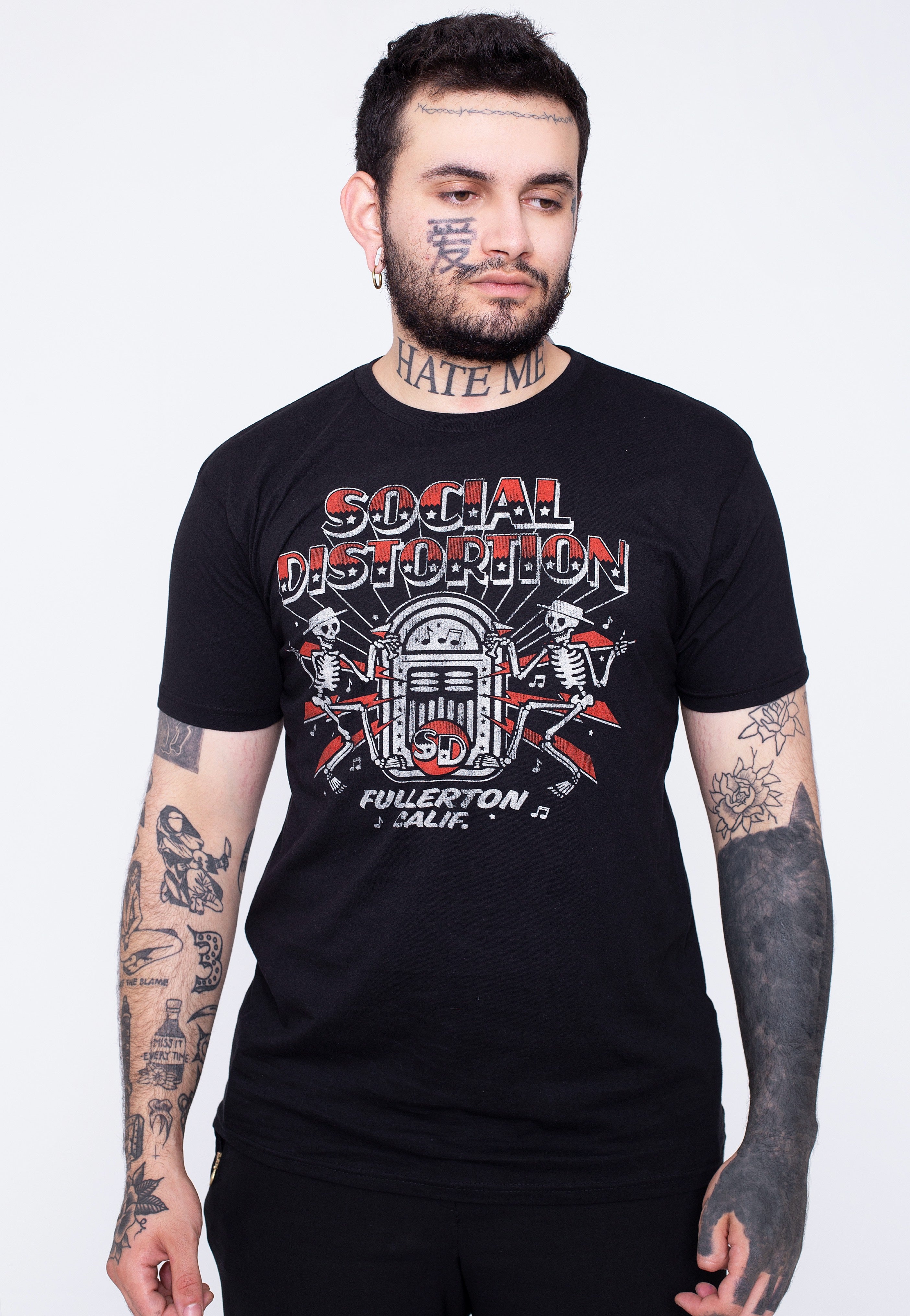 Social Distortion - Jukebox Skelly - T-Shirt | Men-Image