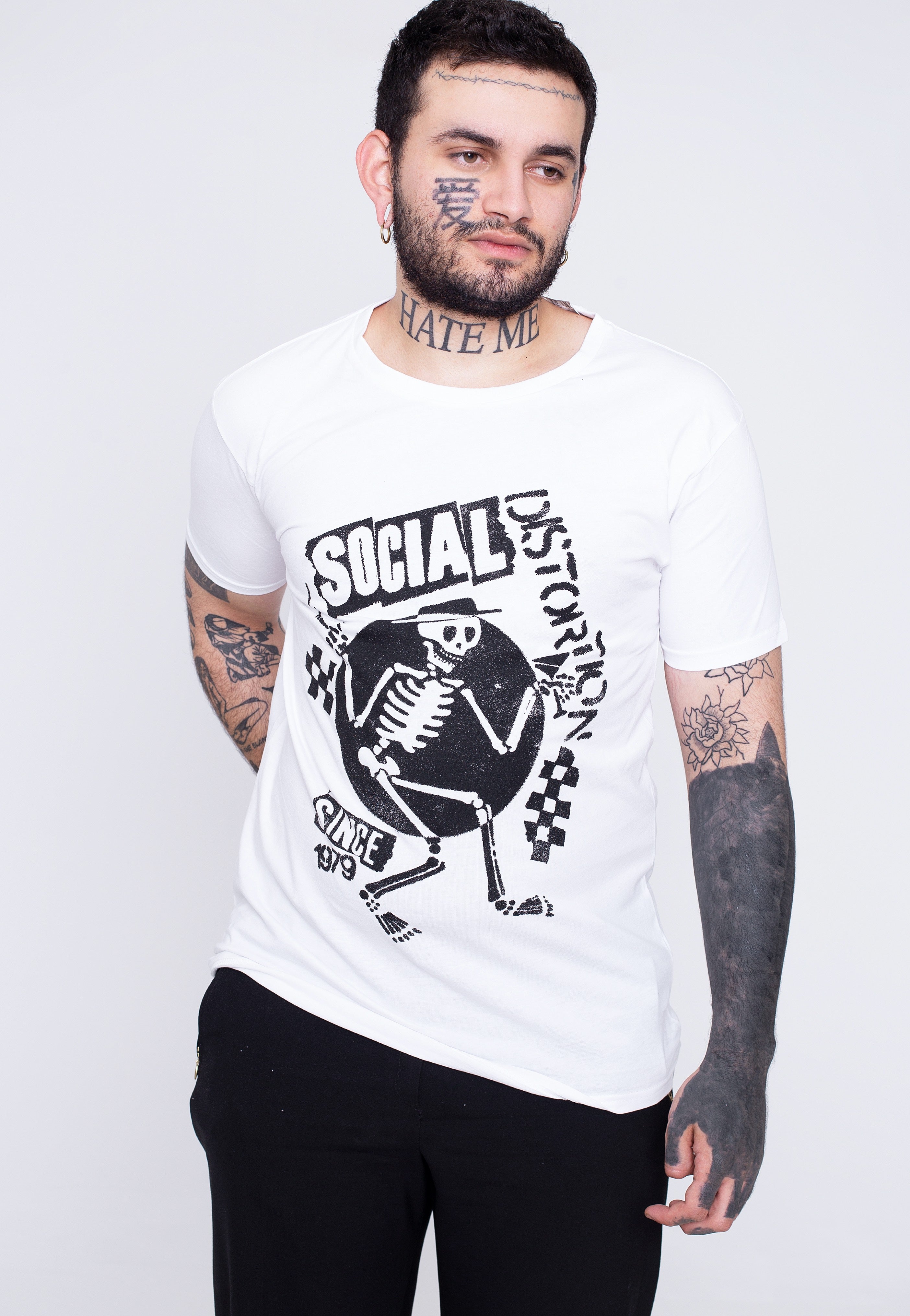 Social Distortion - Speakeasy Checkerboard White - T-Shirt | Men-Image