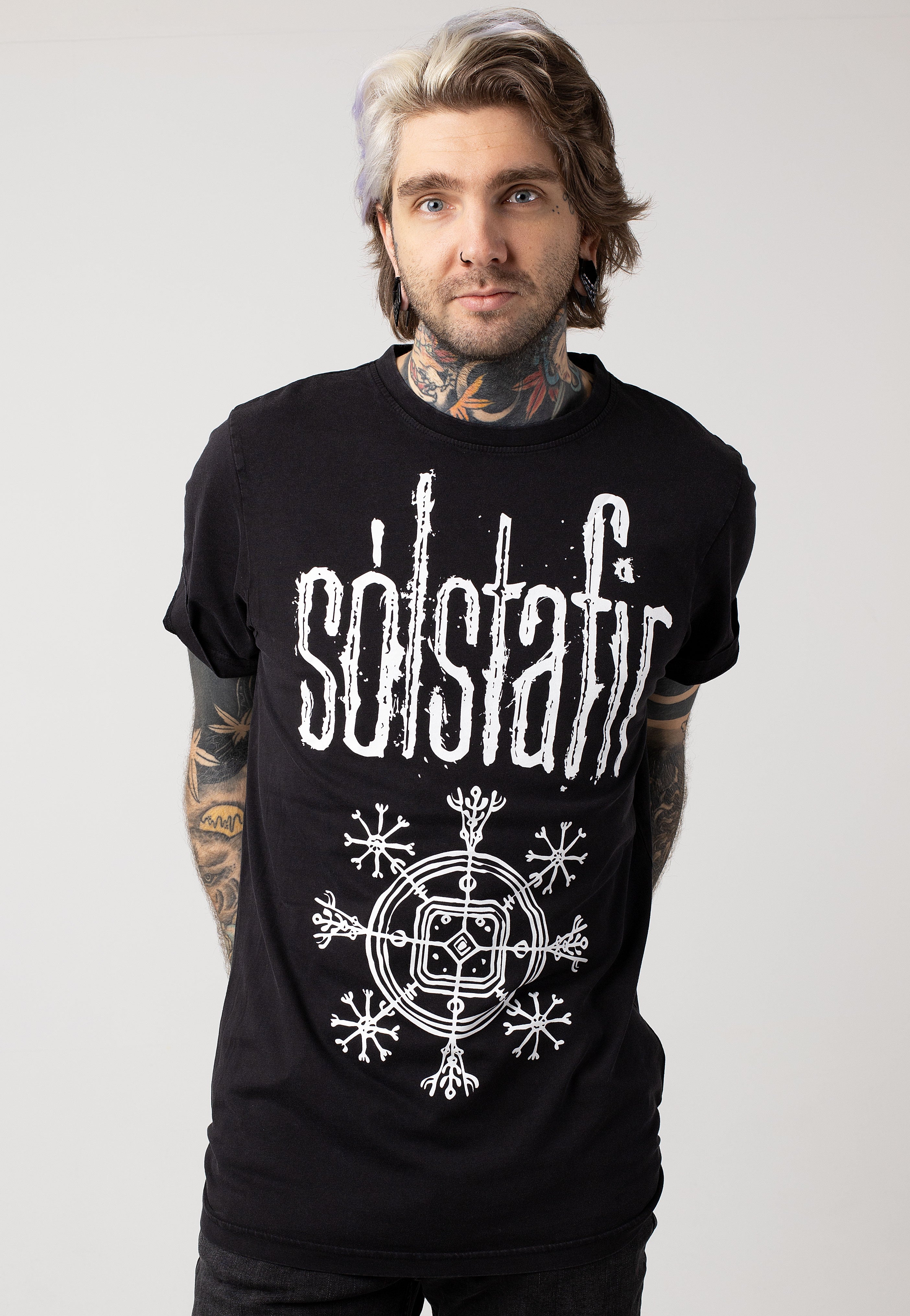 Solstafir - Hulinshjalmur Acid Washed - T-Shirt | Men-Image