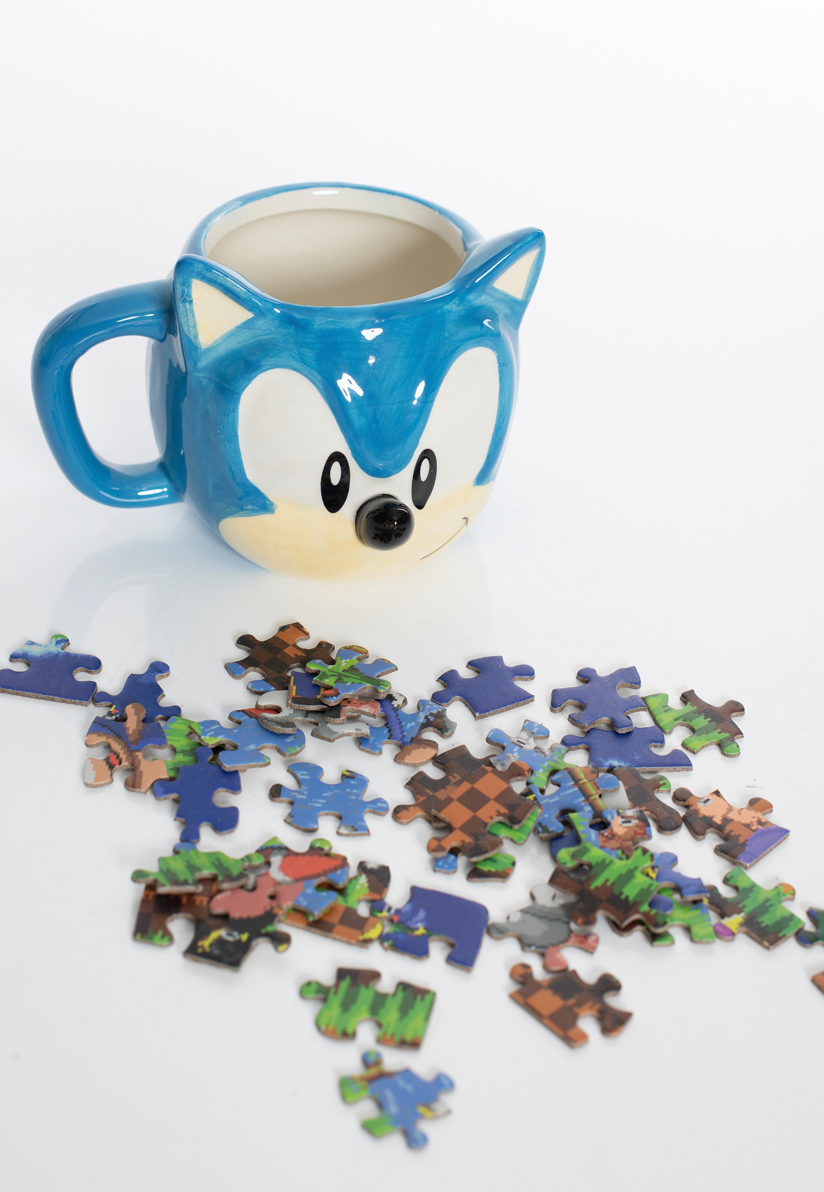 Sonic The Hedgehog - Sonic Mug & 100 Piece Puzzle - Gift Set | Neutral-Image