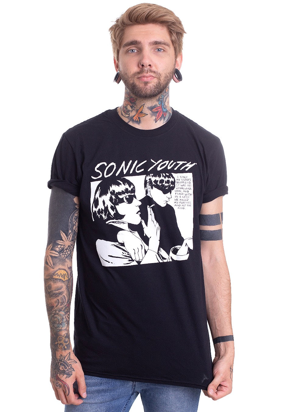 Sonic Youth - Goo Album Cover - T-Shirt | Men-Image