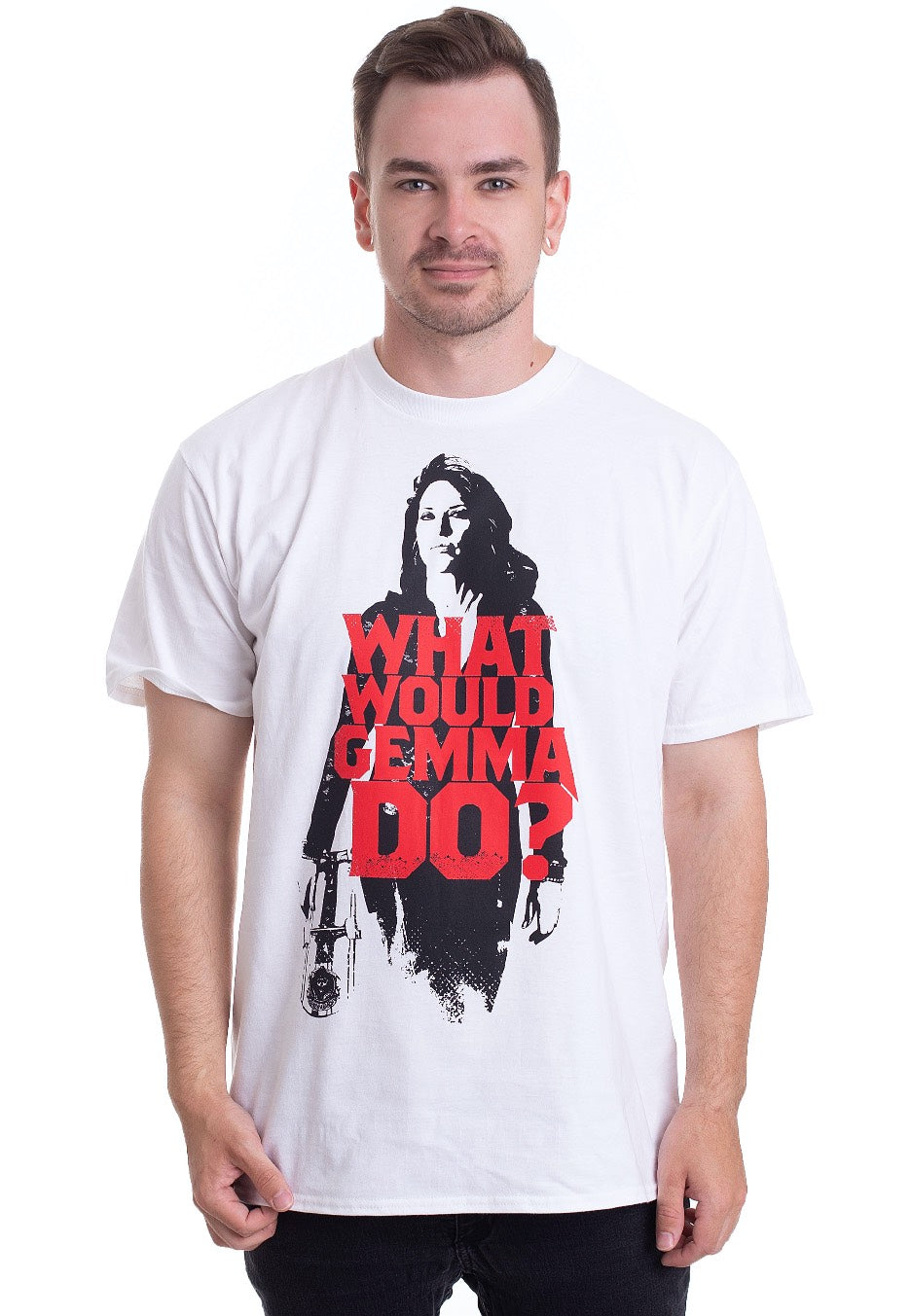 Sons Of Anarchy - What Would Gemma Do? White - T-Shirt | Men-Image