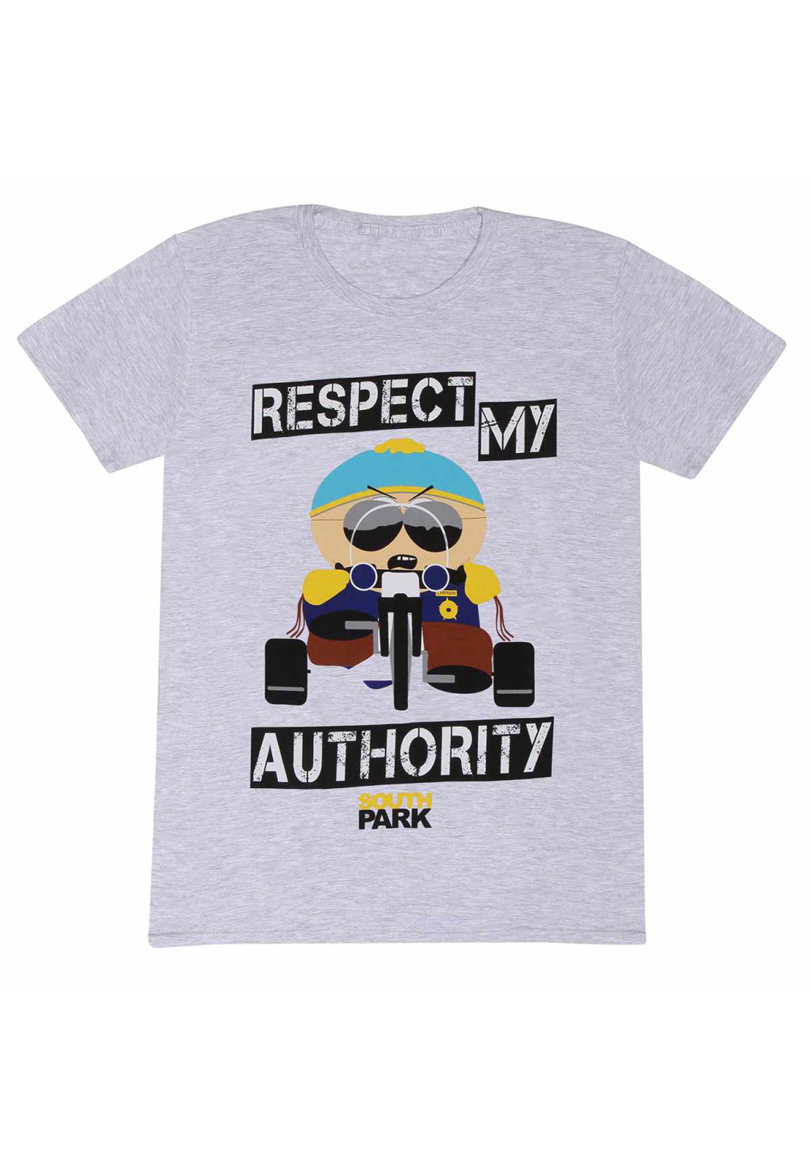 South Park - Respect My Authority Heather Grey - T-Shirt | Men-Image