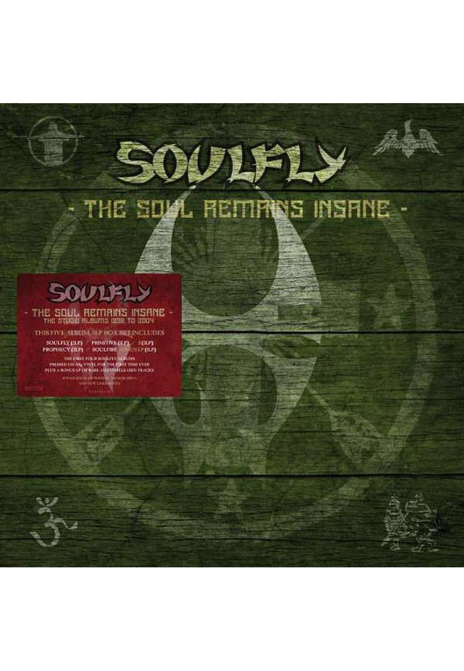 Soulfly - The Soul Remains Insane: The Studio Albums 1998 To 2004 - 8 Vinyl Box | Neutral-Image