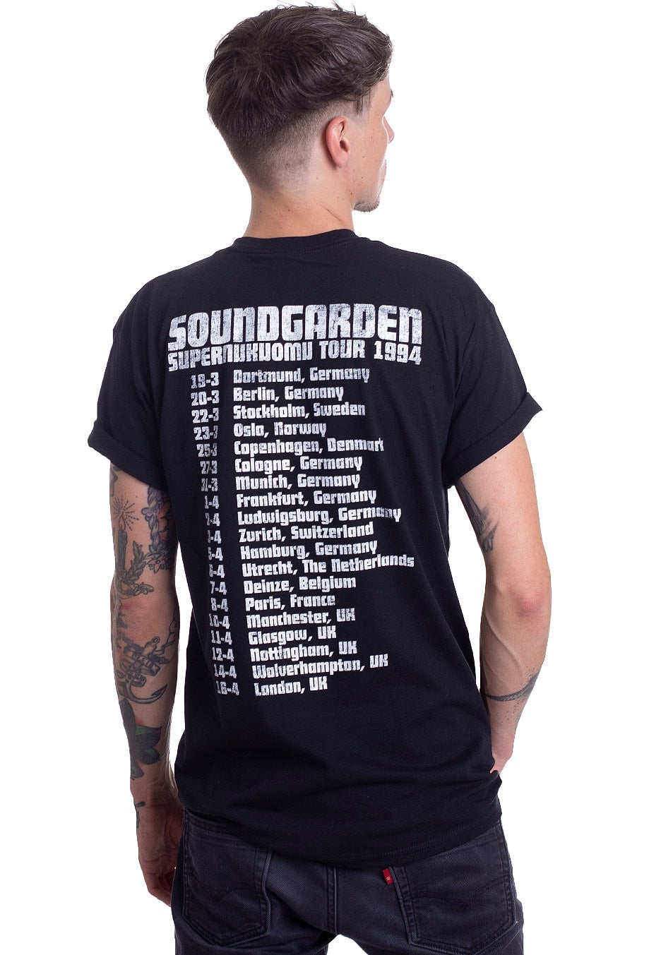 Soundgarden - Superunknown Tour 94 - T-Shirt | Men-Image