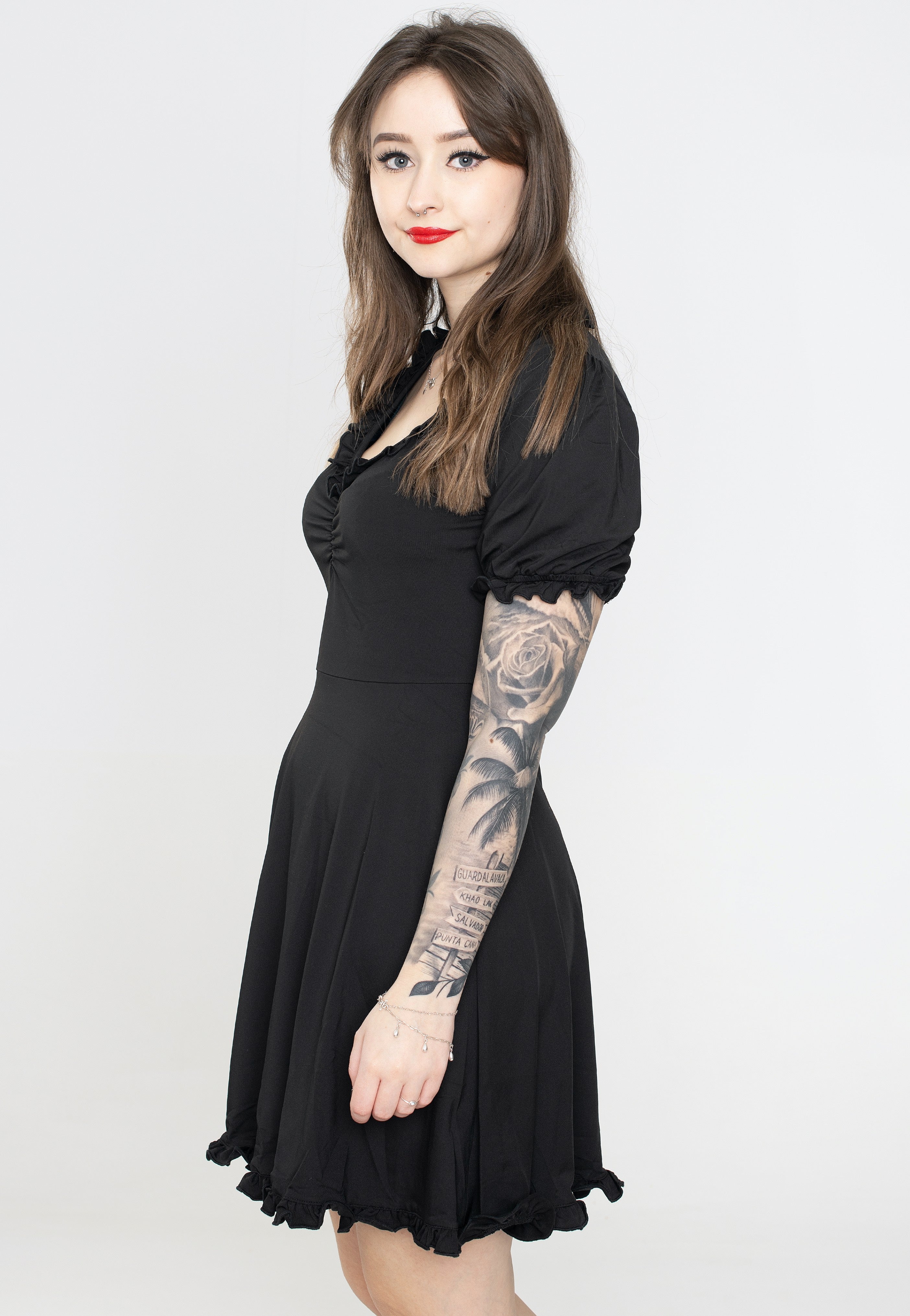 Sourpuss Clothing - Betsy Black - Dress | Women-Image