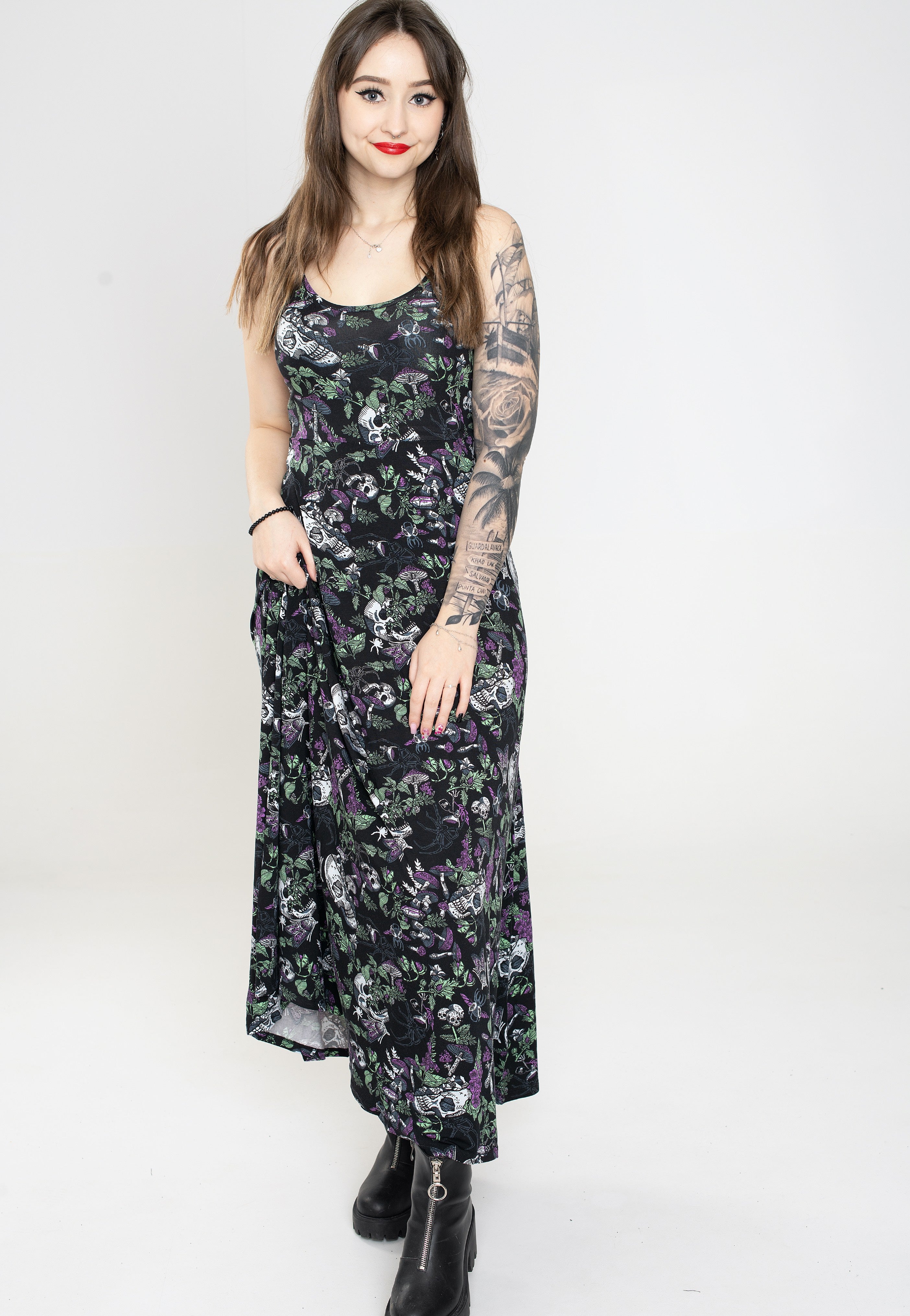 Sourpuss Clothing - Garden Witch Black - Dress | Women-Image