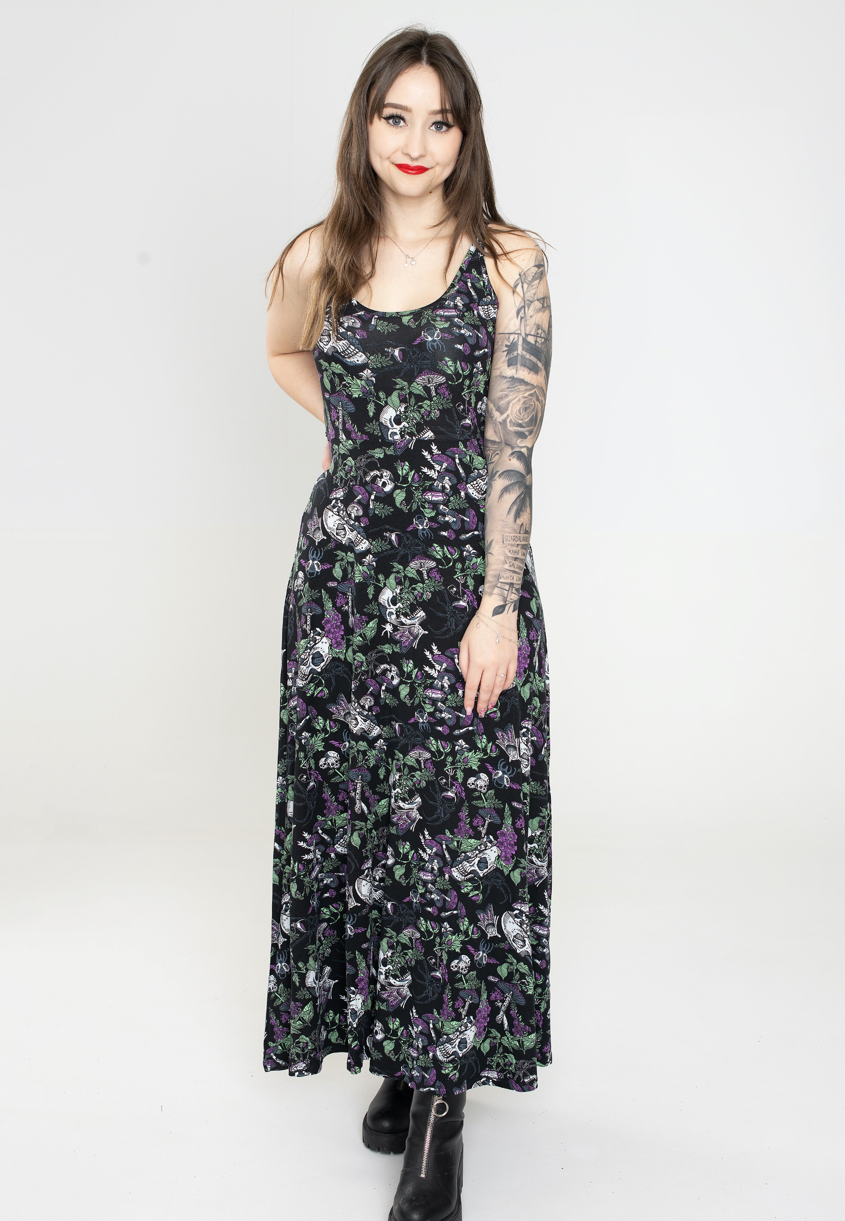 Sourpuss Clothing - Garden Witch Black - Dress | Women-Image