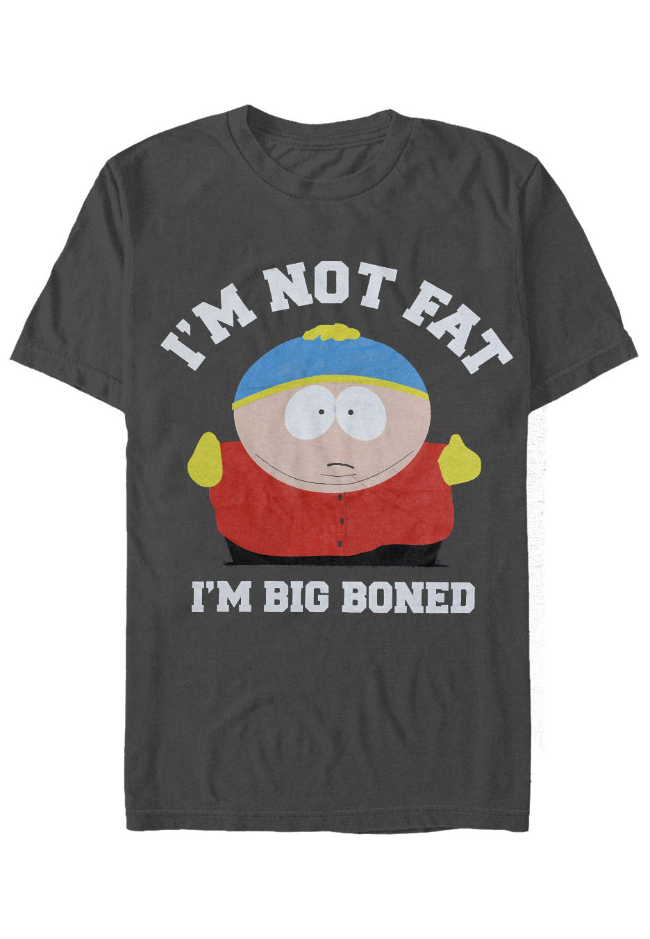 South Park - I'm Not Fat, I'm Big Boned Dark Heather - T-Shirt | Neutral-Image