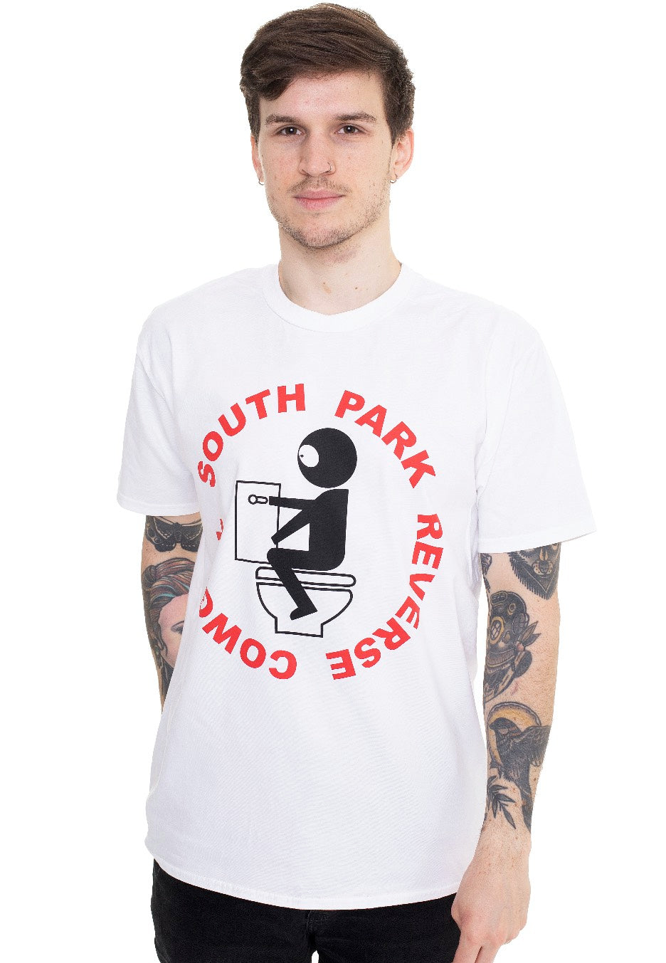 South Park - Reverse Cowgirl White - T-Shirt | Men-Image