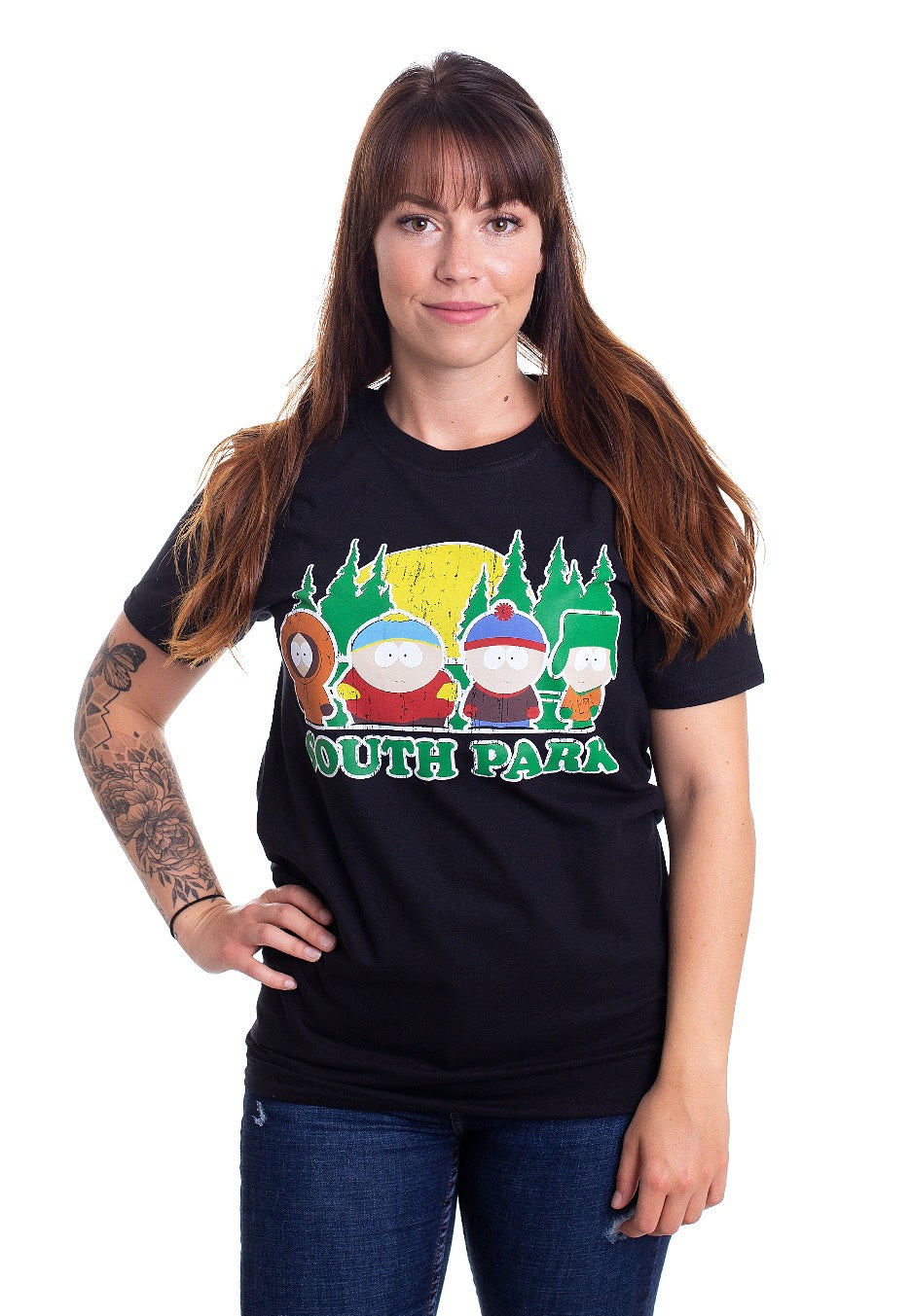 South Park - South Park Distressed - T-Shirt | Women-Image