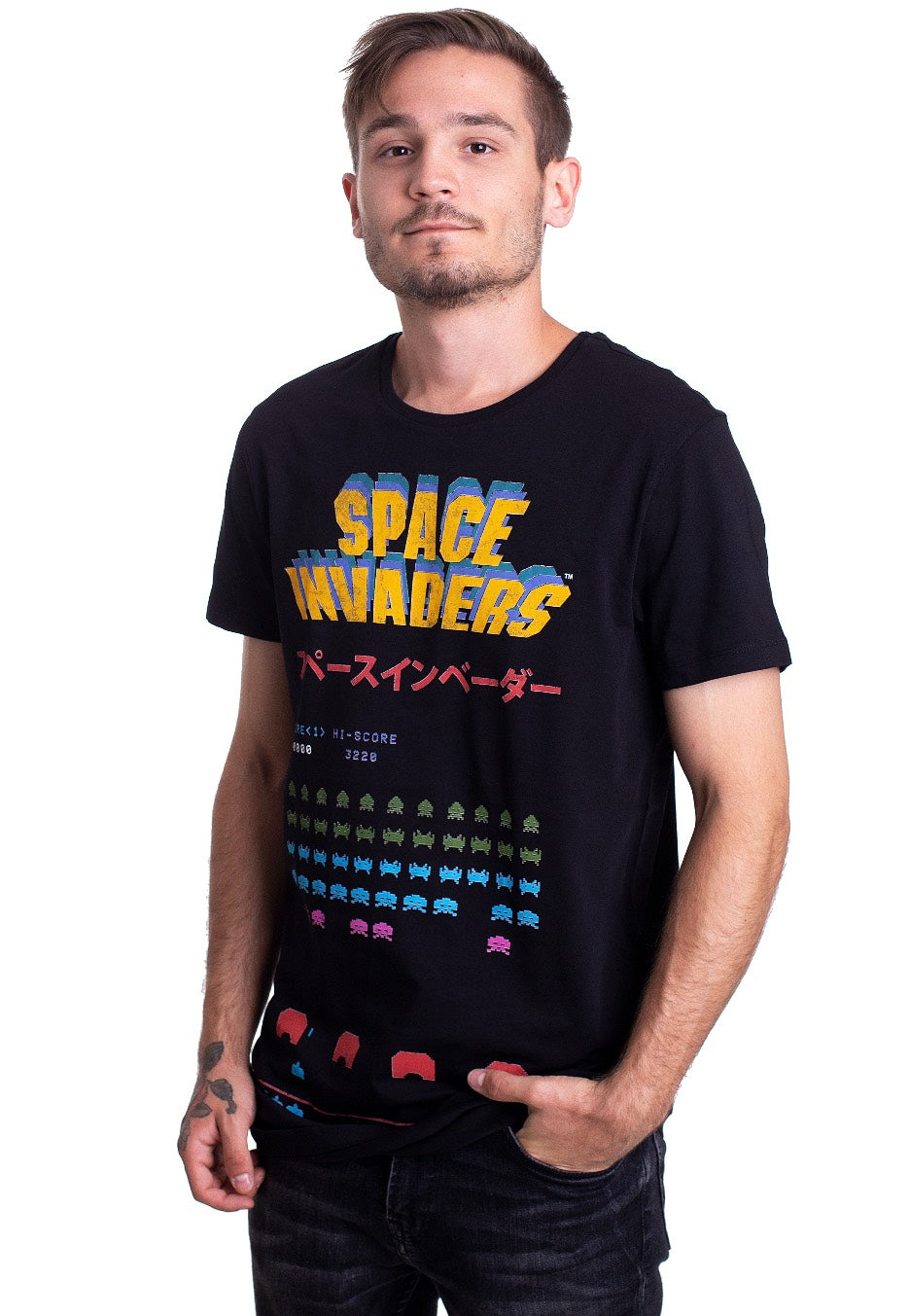 Space Invaders - Level - T-Shirt | Men-Image