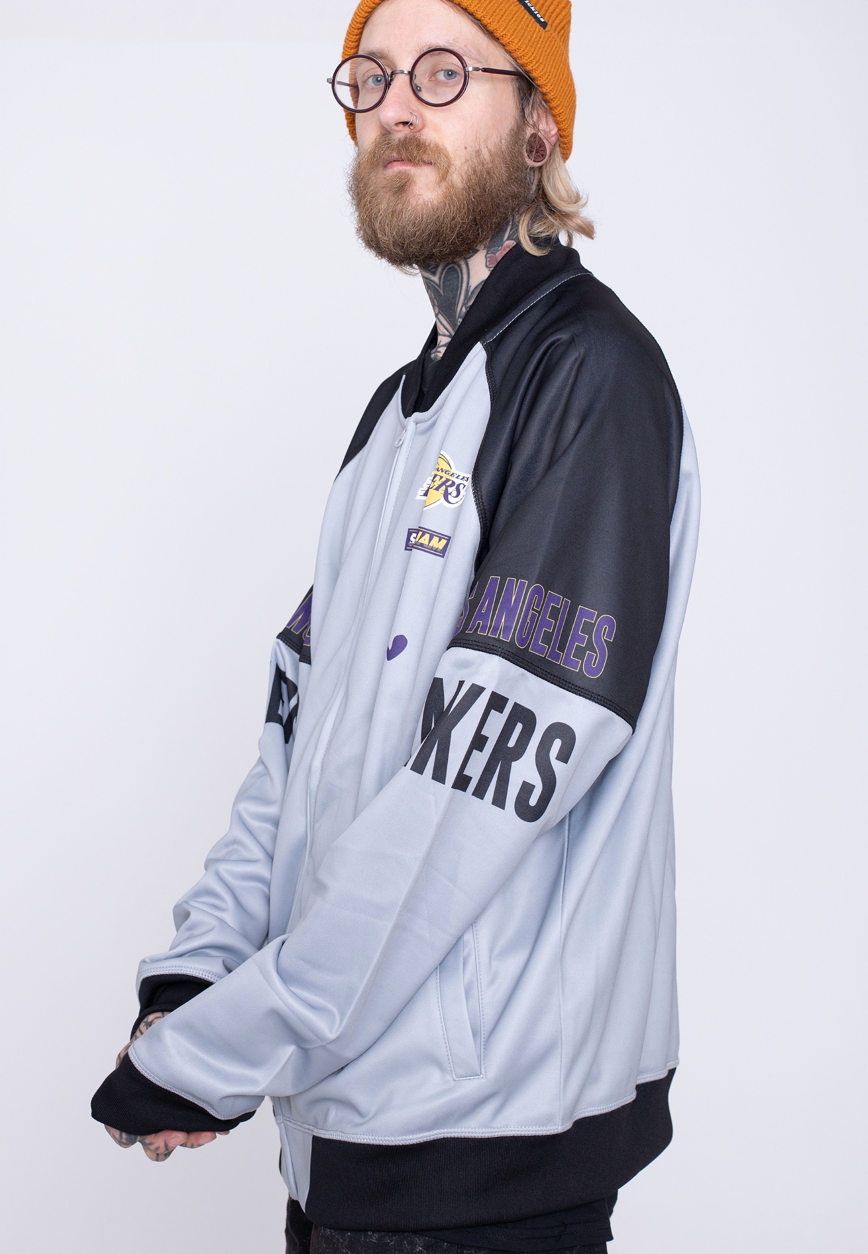 Space Jam - LA Lakers Team Game Changer Blue - Track Jacket | Men-Image