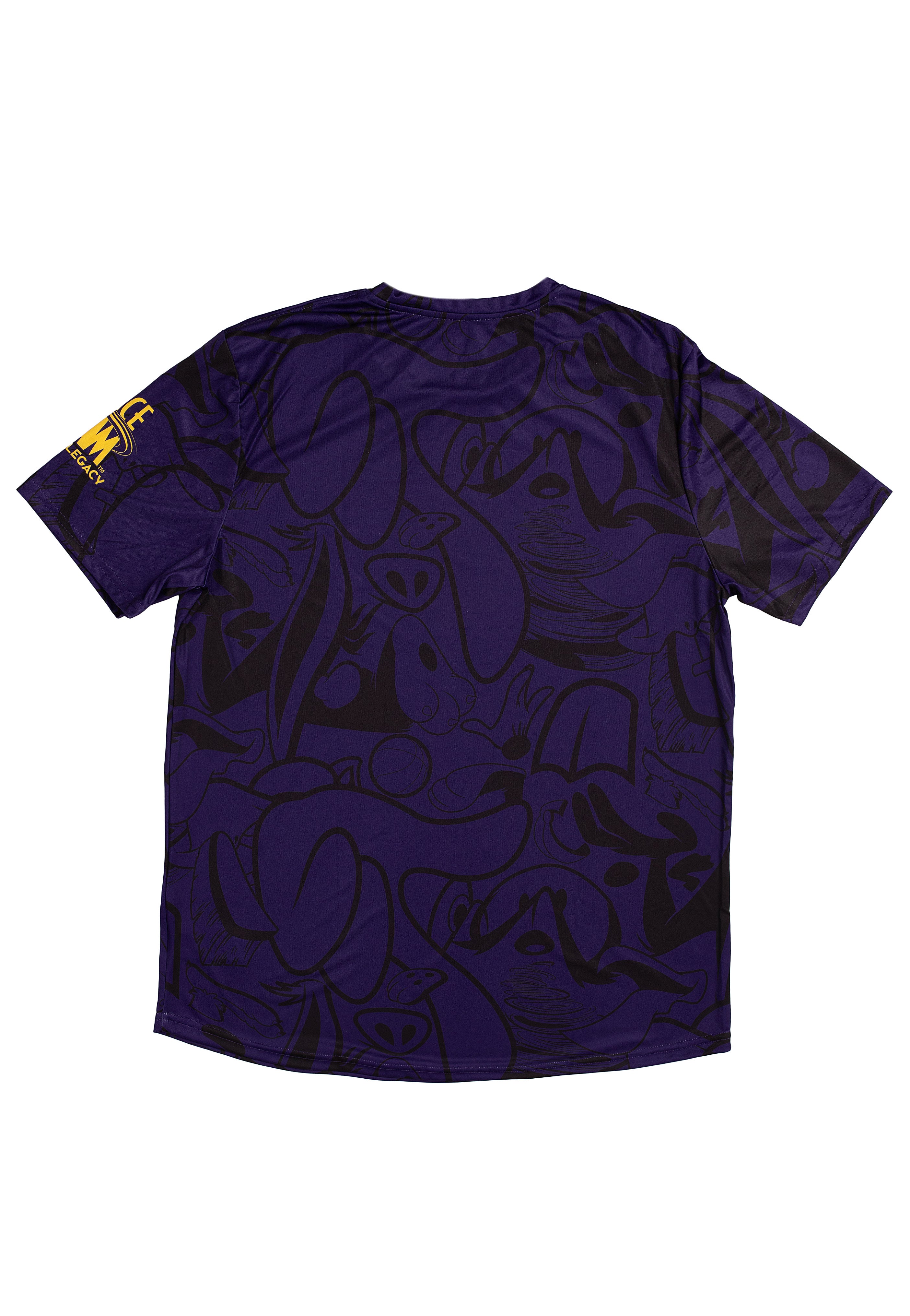 Space Jam - LA Lakers: Team In The Paint Purple - T-Shirt | Neutral-Image