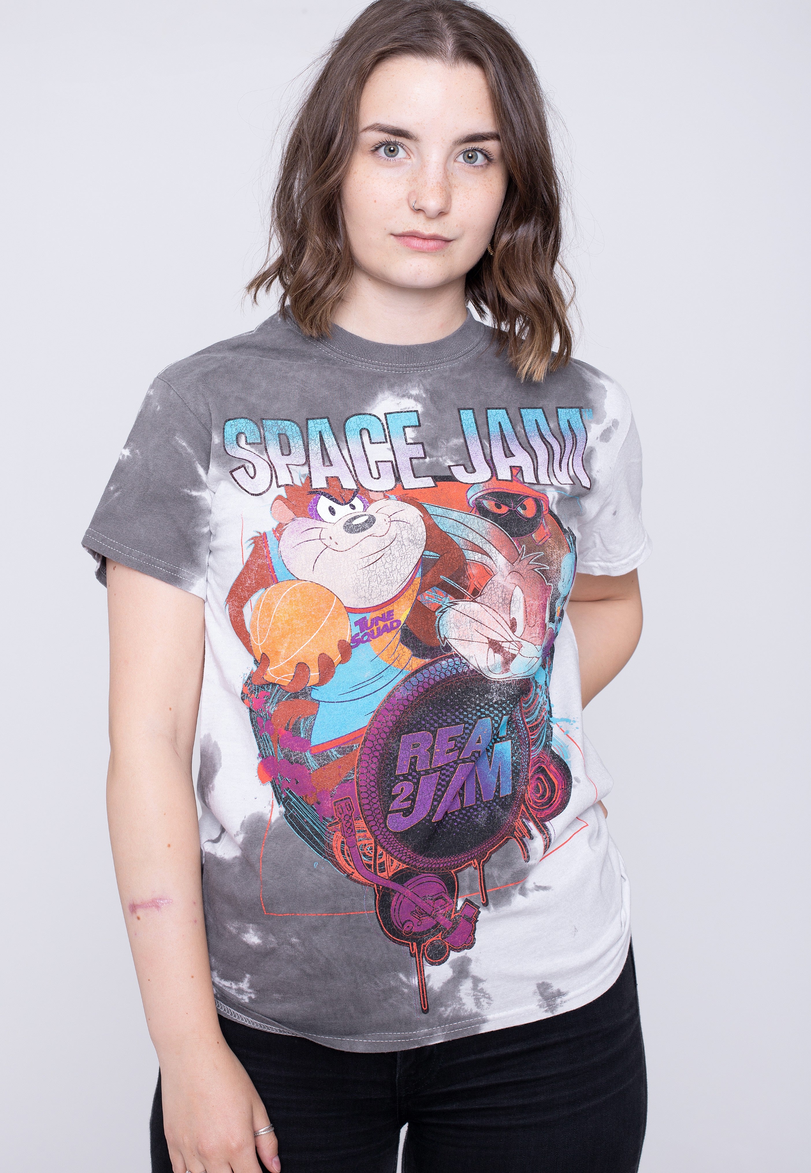 Space Jam - Ready 2 Jam Dip-Dye - T-Shirt | Women-Image