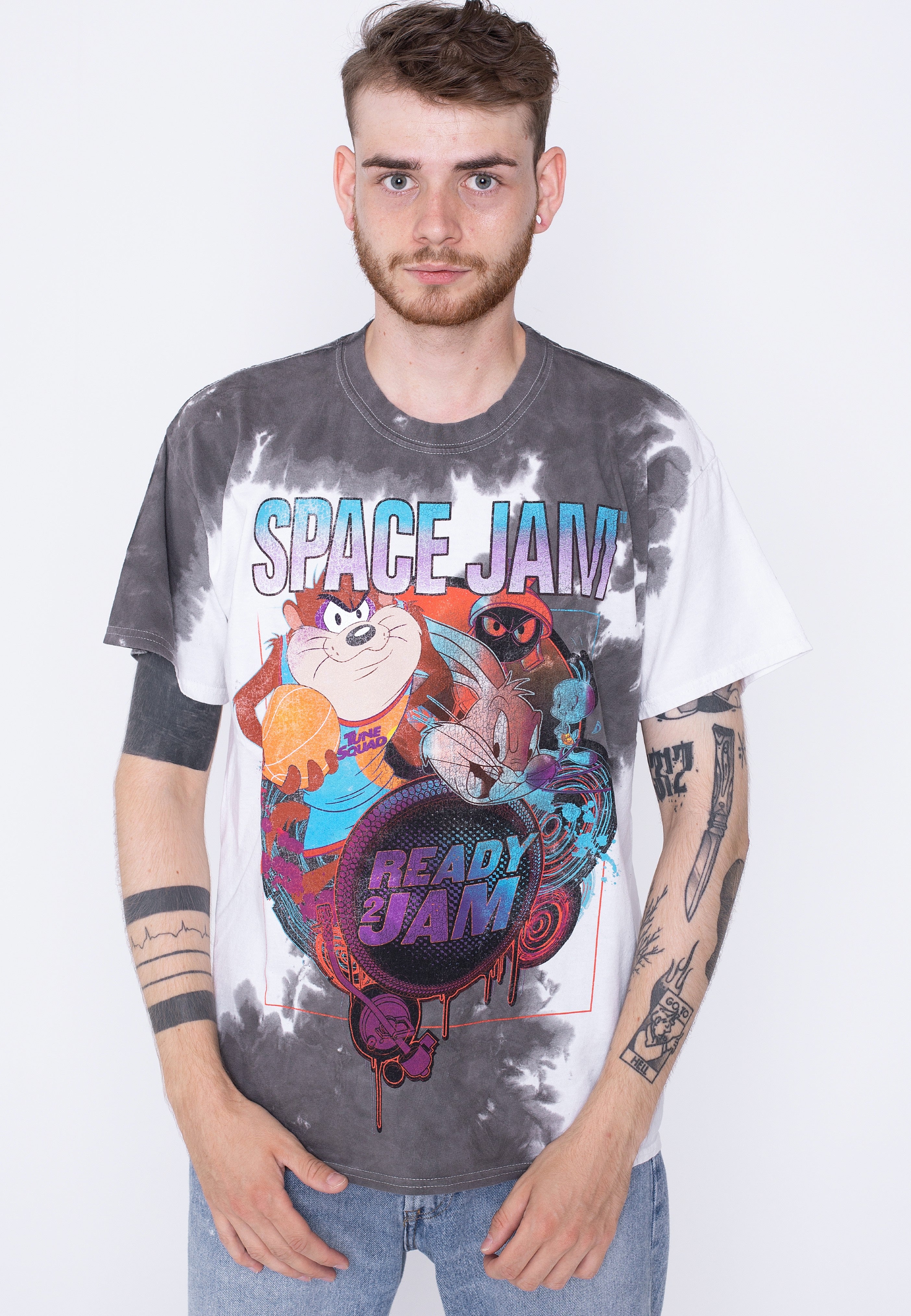 Space Jam - Ready 2 Jam Dip-Dye - T-Shirt | Men-Image