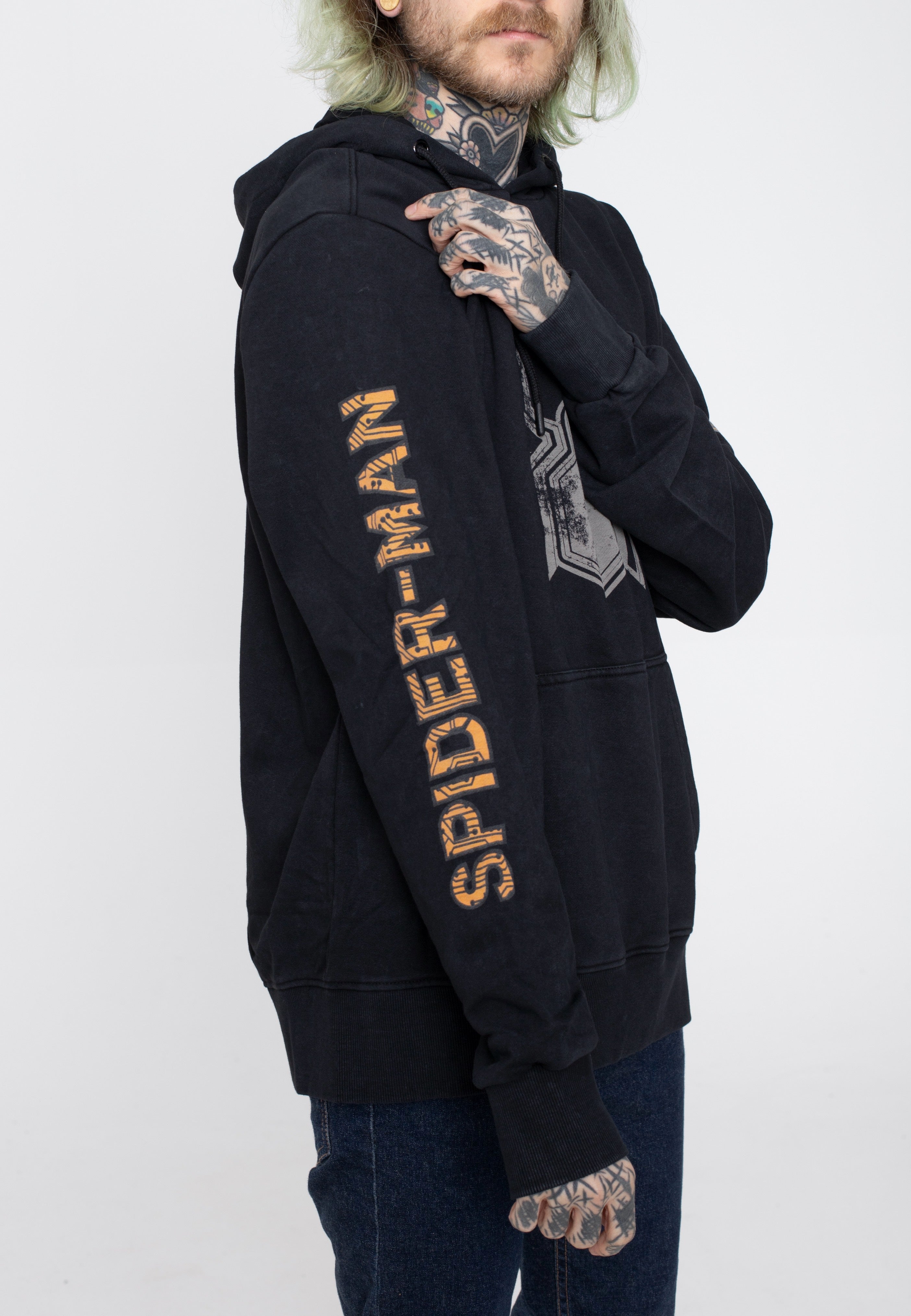 Spider-Man - Spider Acid Wash - Hoodie | Men-Image