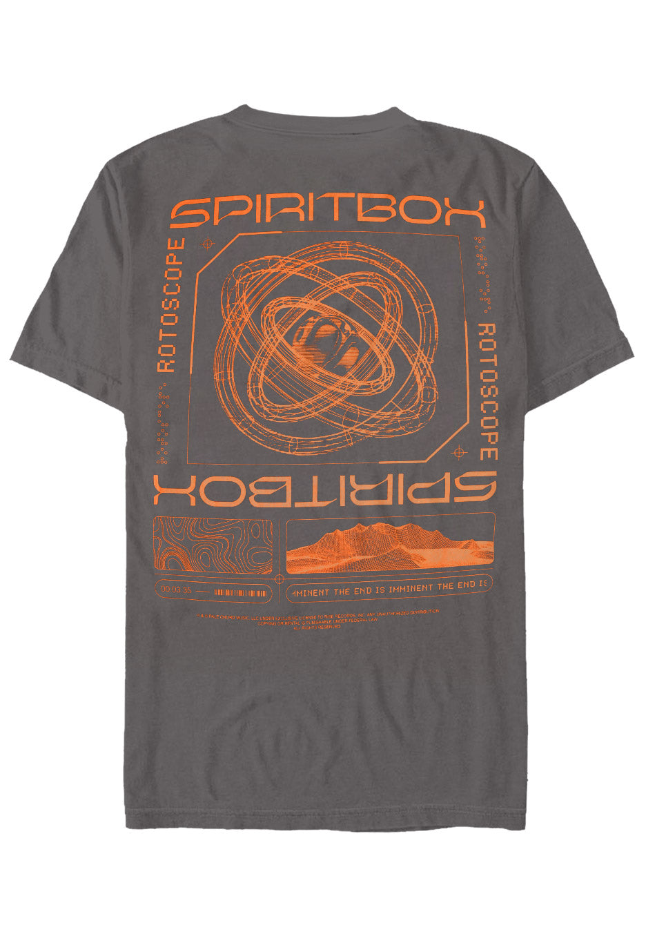 Spiritbox - Radial Charcoal - T-Shirt | Neutral-Image