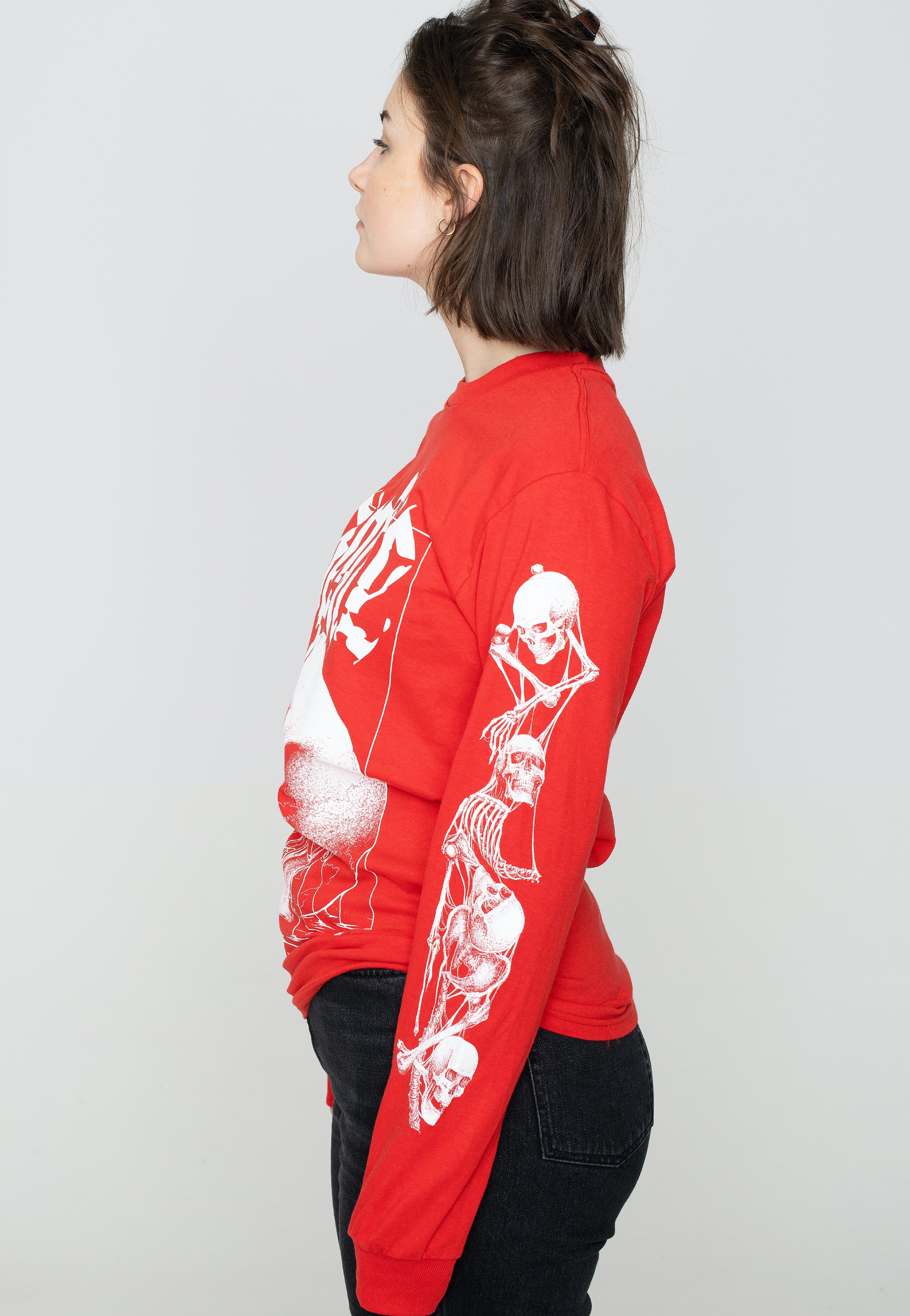 Spite - Skull Red - Longsleeve | Women-Image