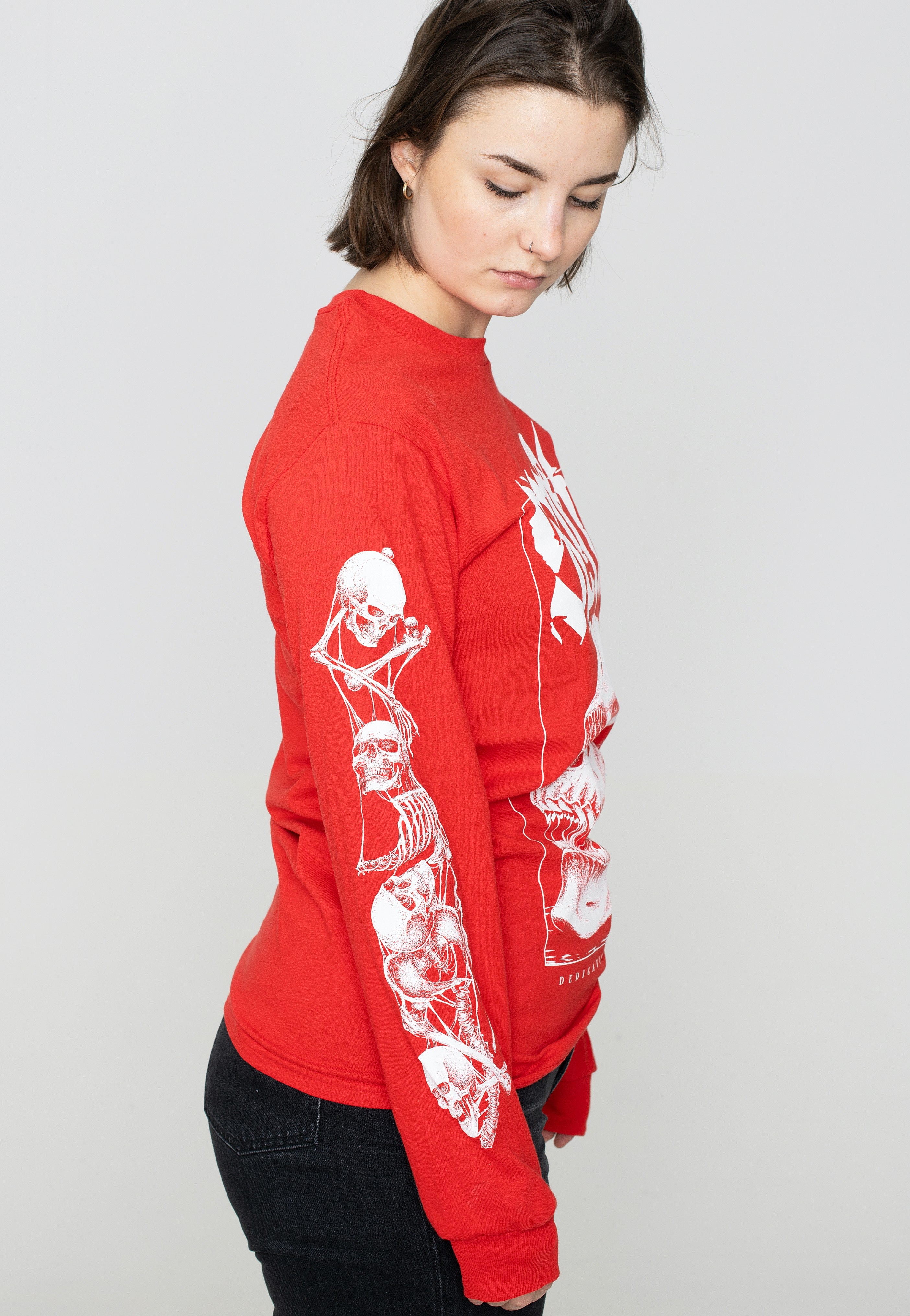 Spite - Skull Red - Longsleeve | Women-Image