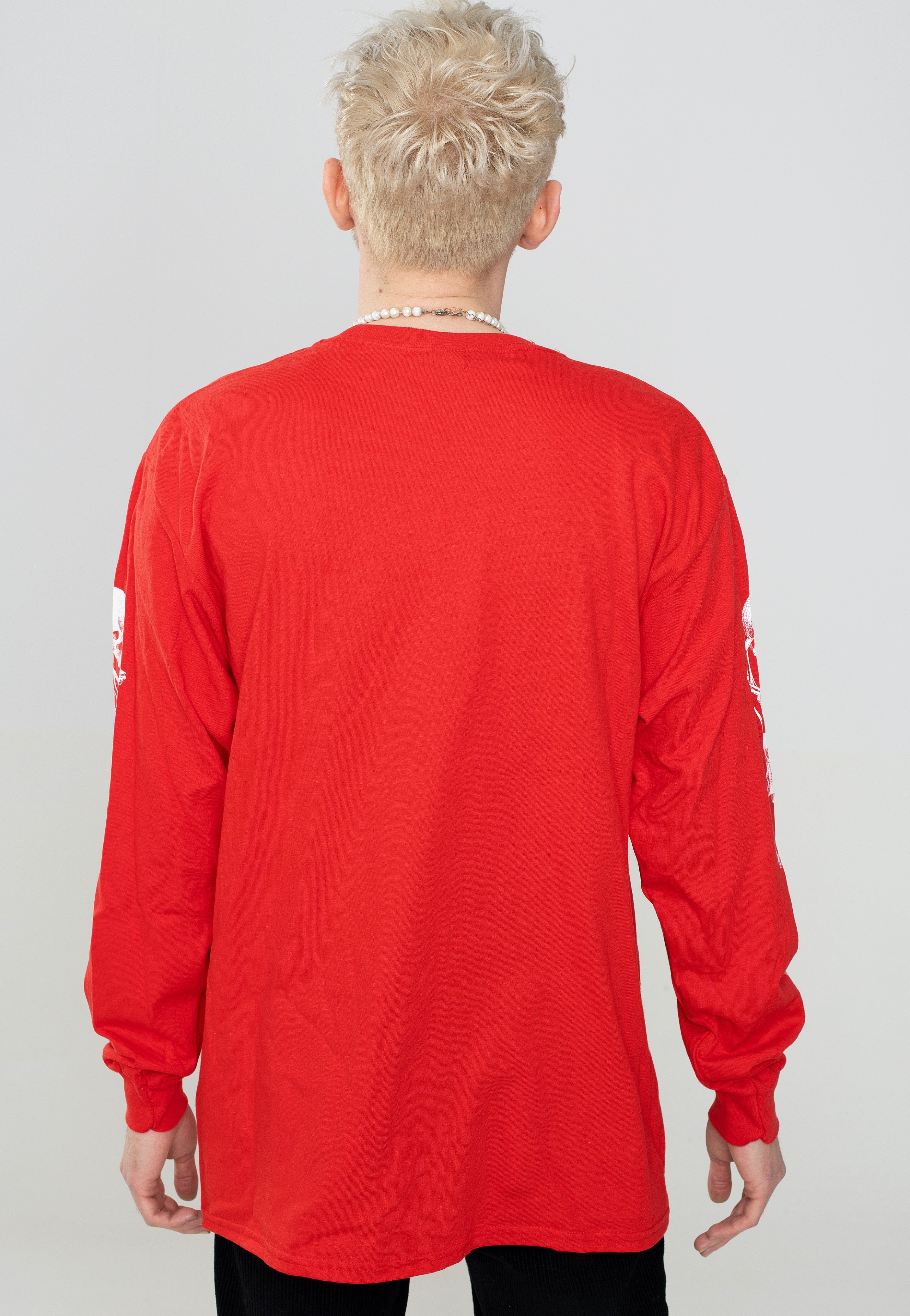 Spite - Skull Red - Longsleeve | Men-Image