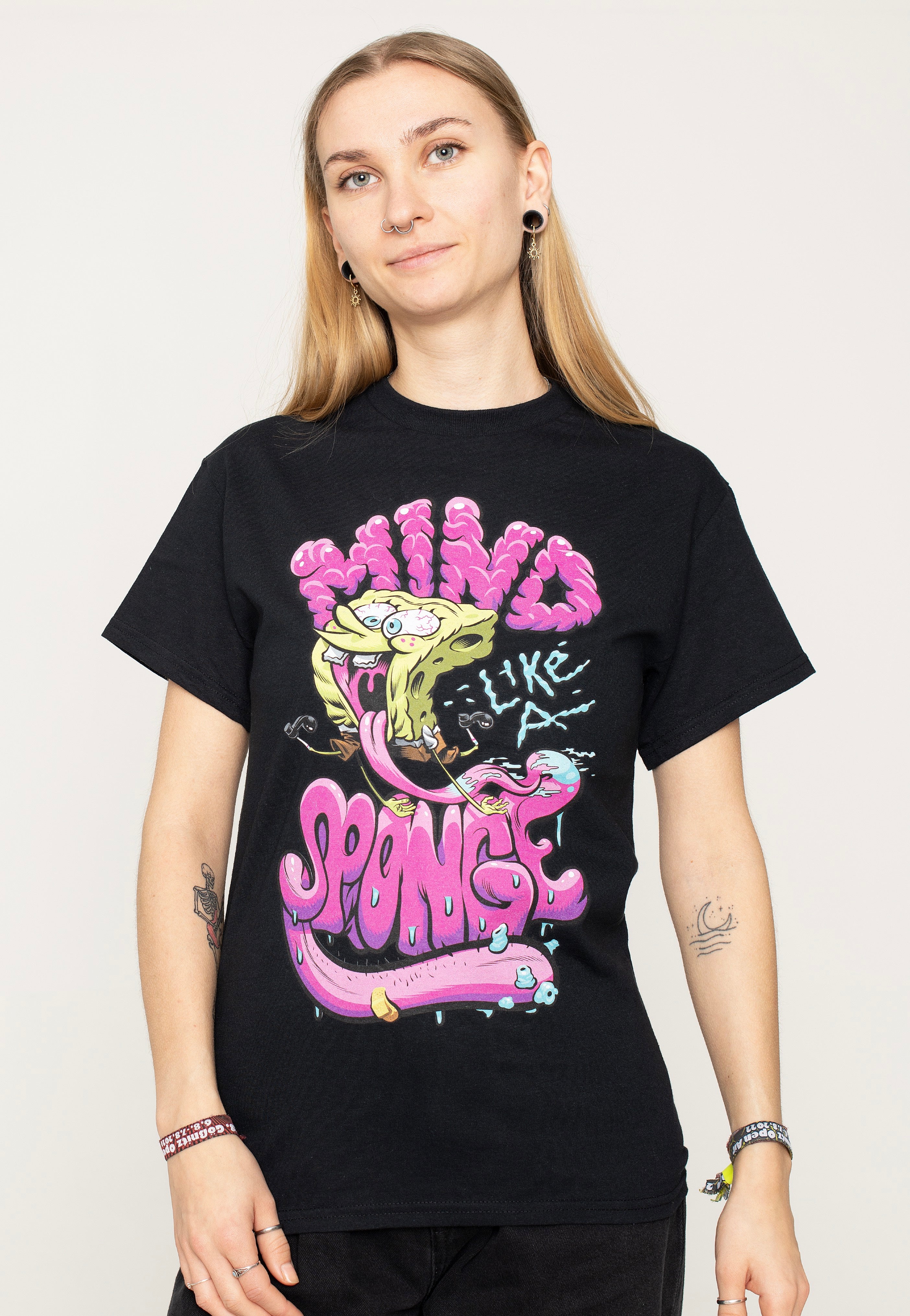 SpongeBob SquarePants - Mind Sponge - T-Shirt | Women-Image