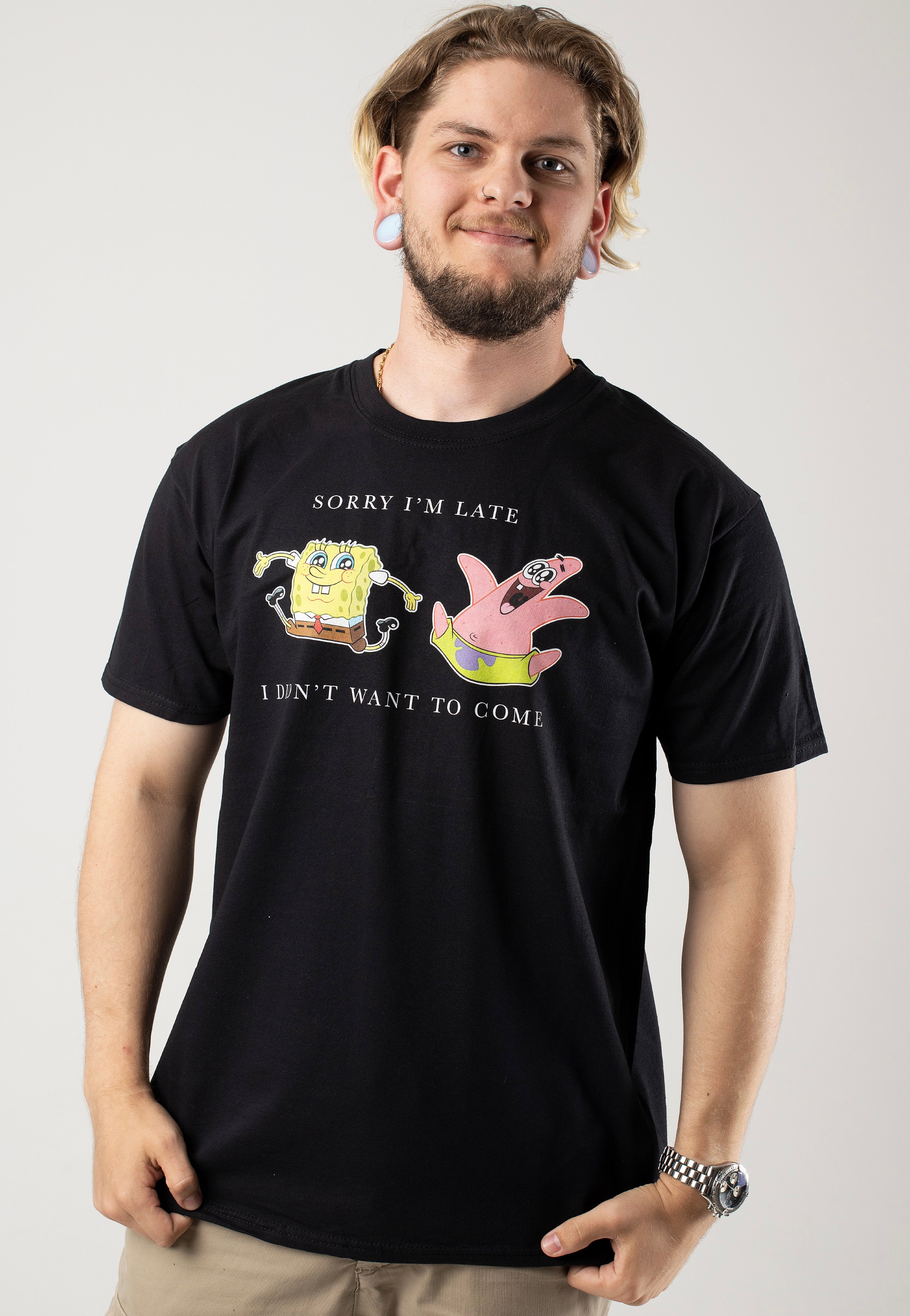 SpongeBob SquarePants - Sorry Sponge - T-Shirt | Men-Image