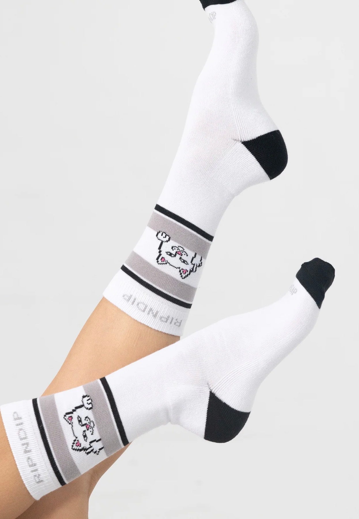 RIPNDIP - Peeking Nermal White - Socks | Neutral-Image