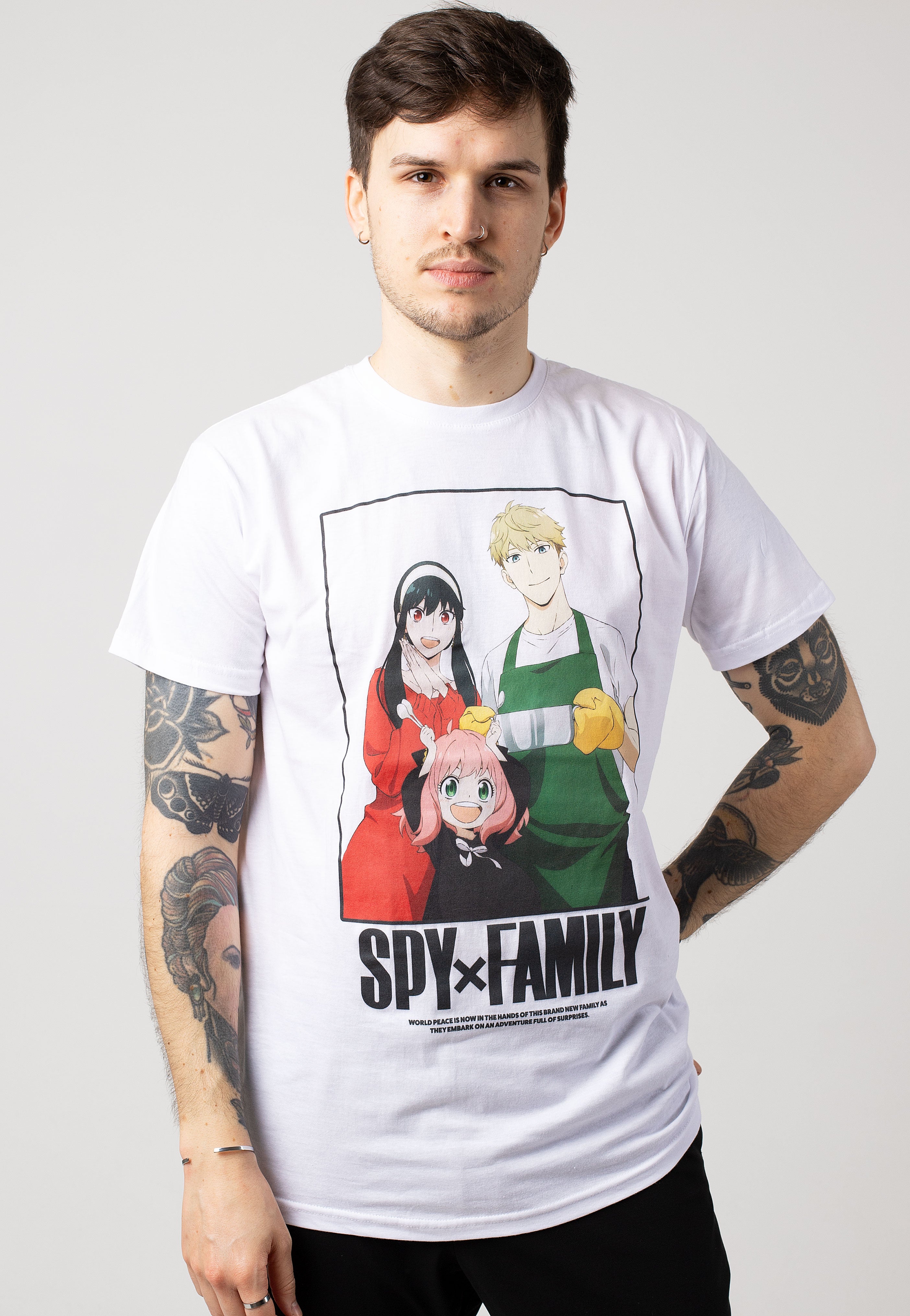 Spy x Family - Full Of Surprises White - T-Shirt | Men-Image