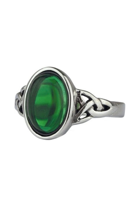 etNox - Celtic Green Silver - Ring | Neutral-Image