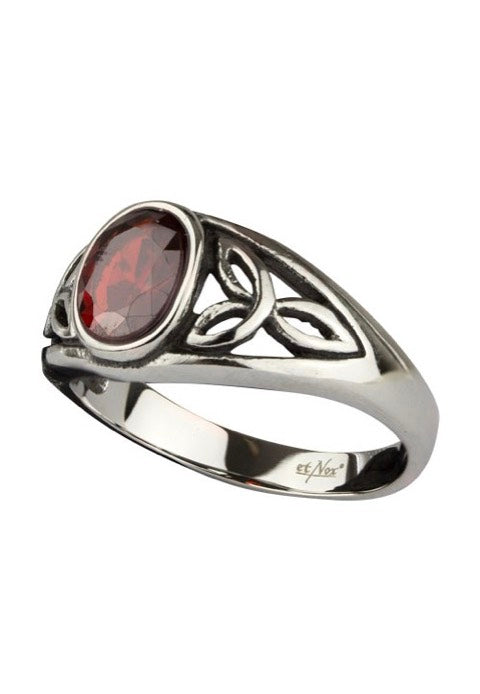 etNox - Celtic Red Silver - Ring | Neutral-Image