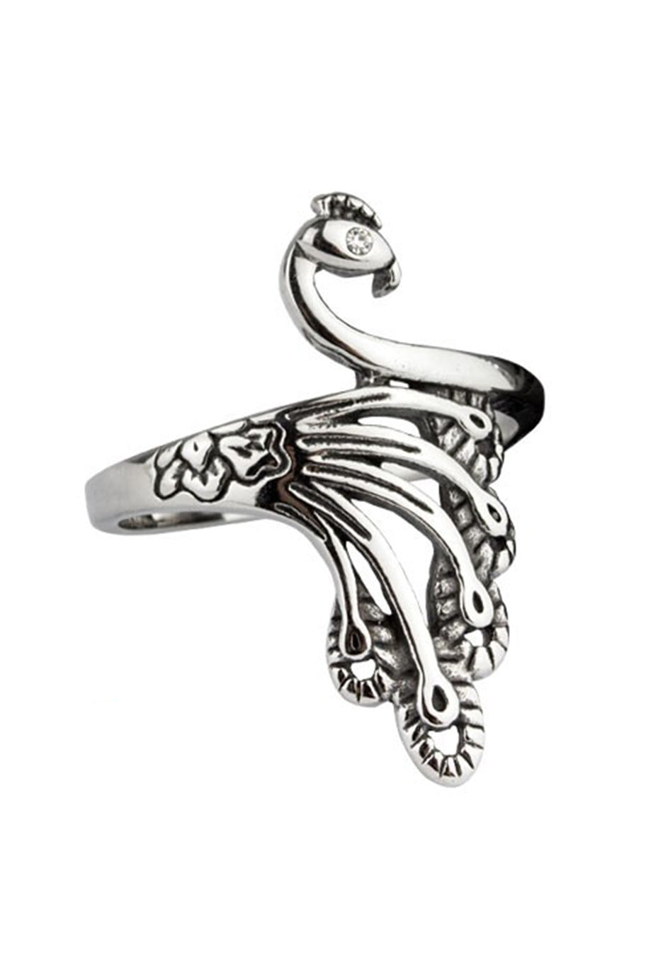 etNox - Pfau Silver - Ring | Neutral-Image