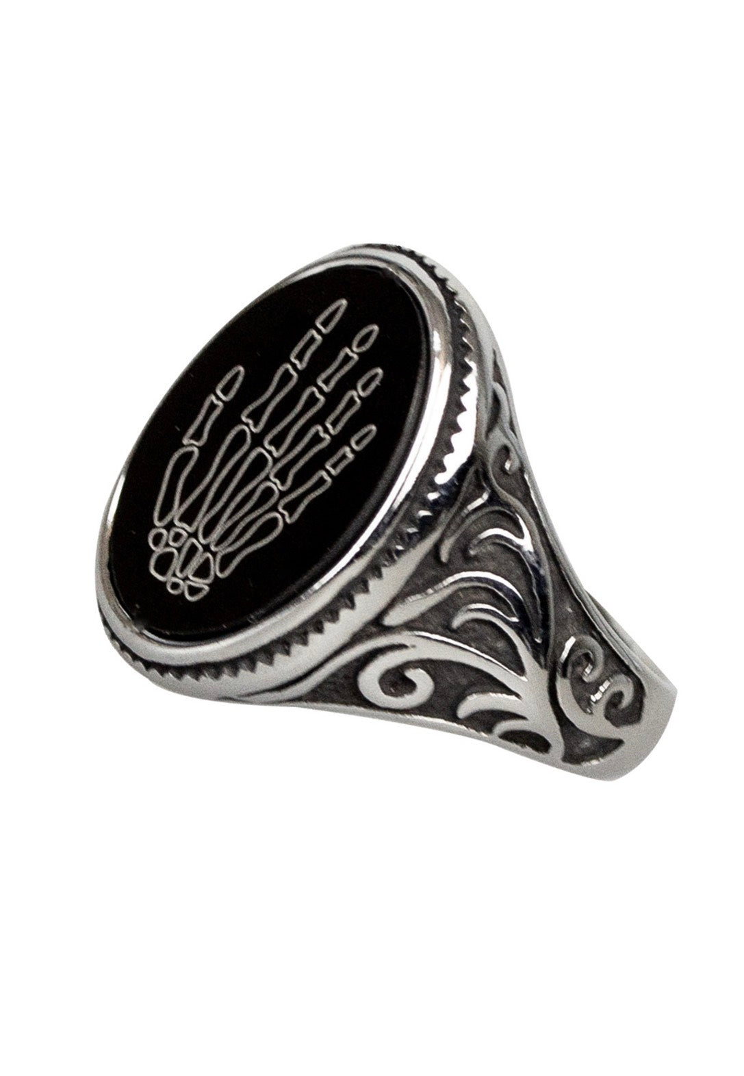 etNox - Skelett Hand Silver - Ring | Neutral-Image