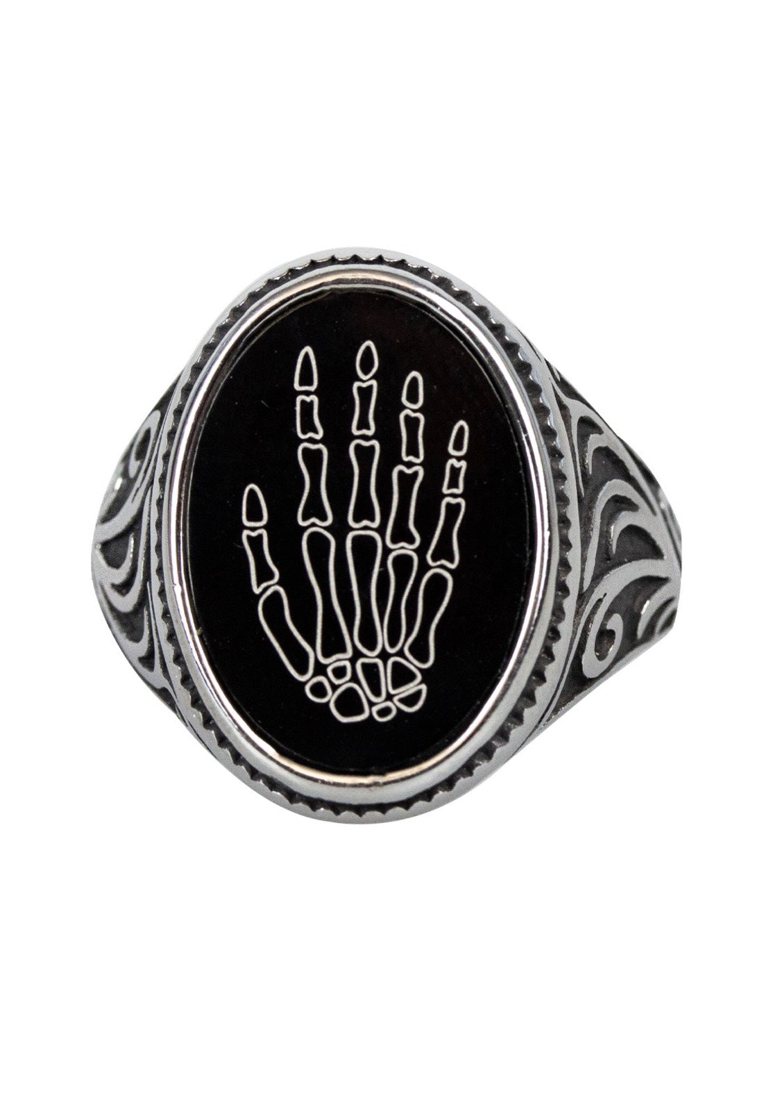 etNox - Skelett Hand Silver - Ring | Neutral-Image