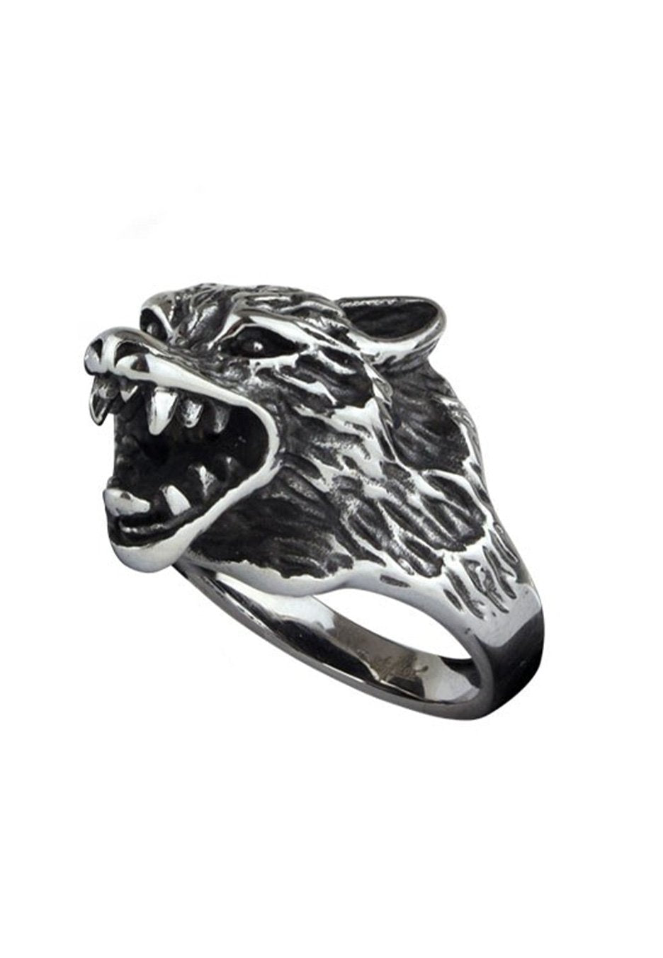 etNox - Wolf Silver - Ring | Neutral-Image