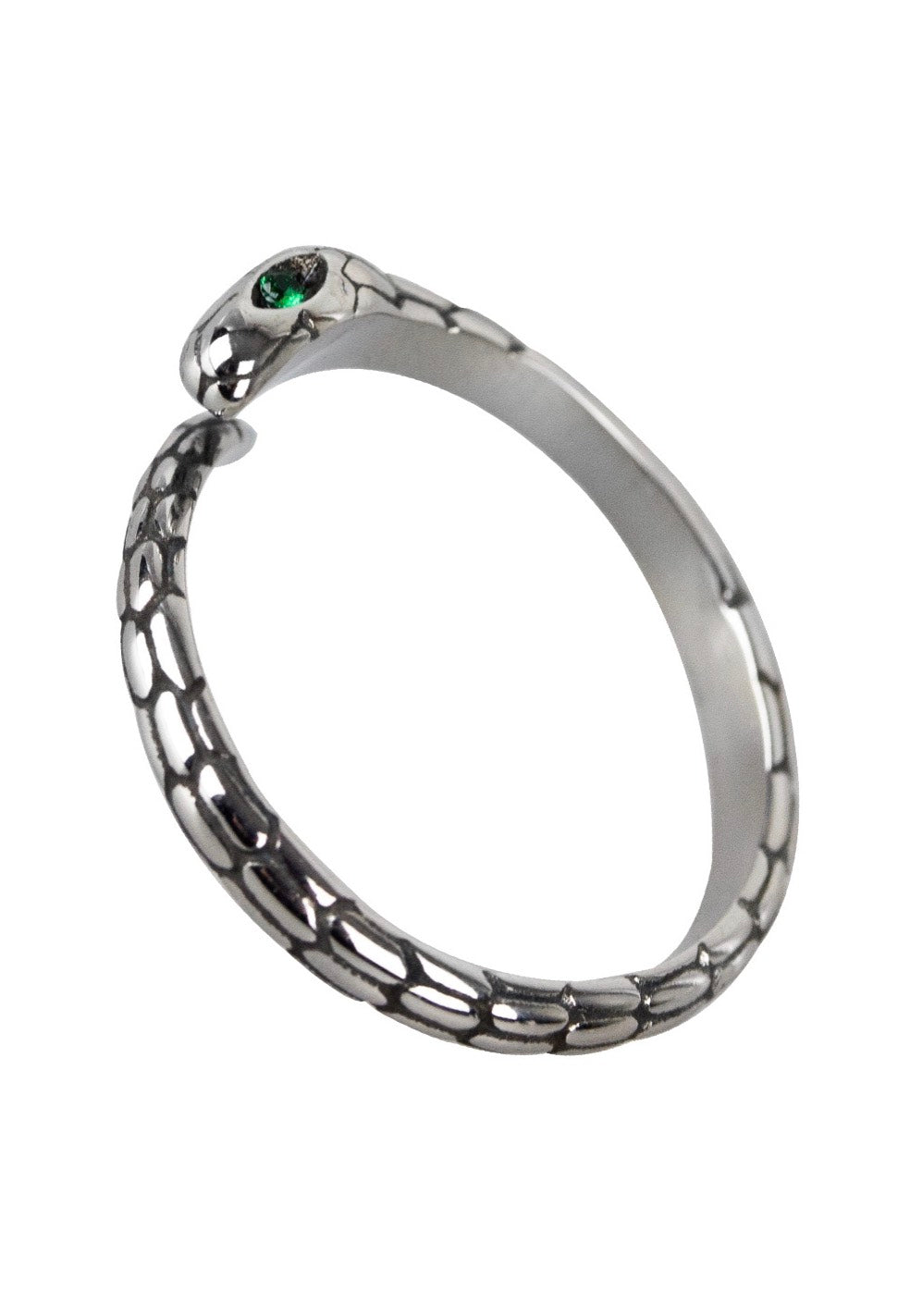 etNox - Schlange mit Zirkonia Silver - Ring | Neutral-Image