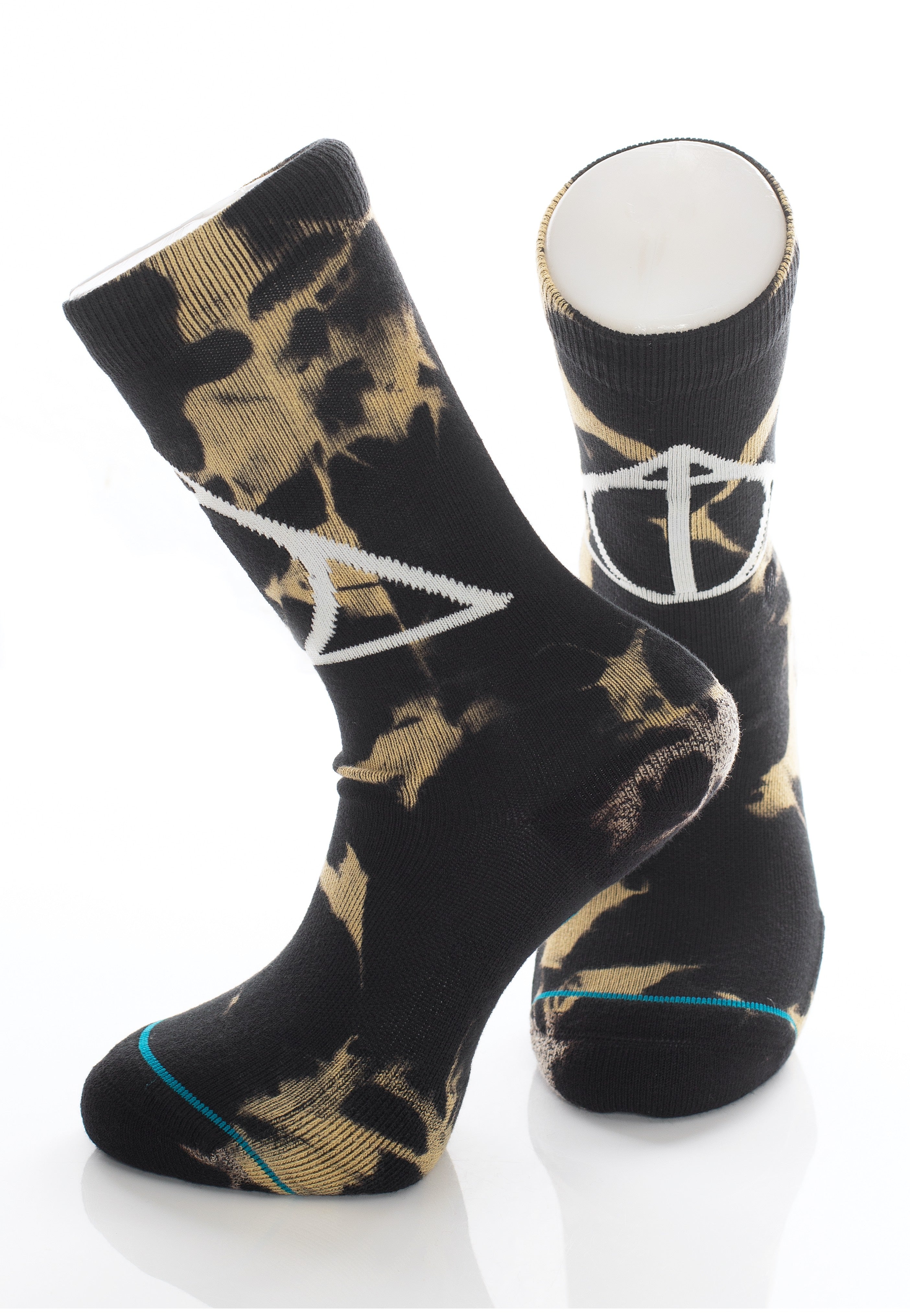 Stance x Harry Potter - Cloak Wand Stone Black - Socks | Neutral-Image