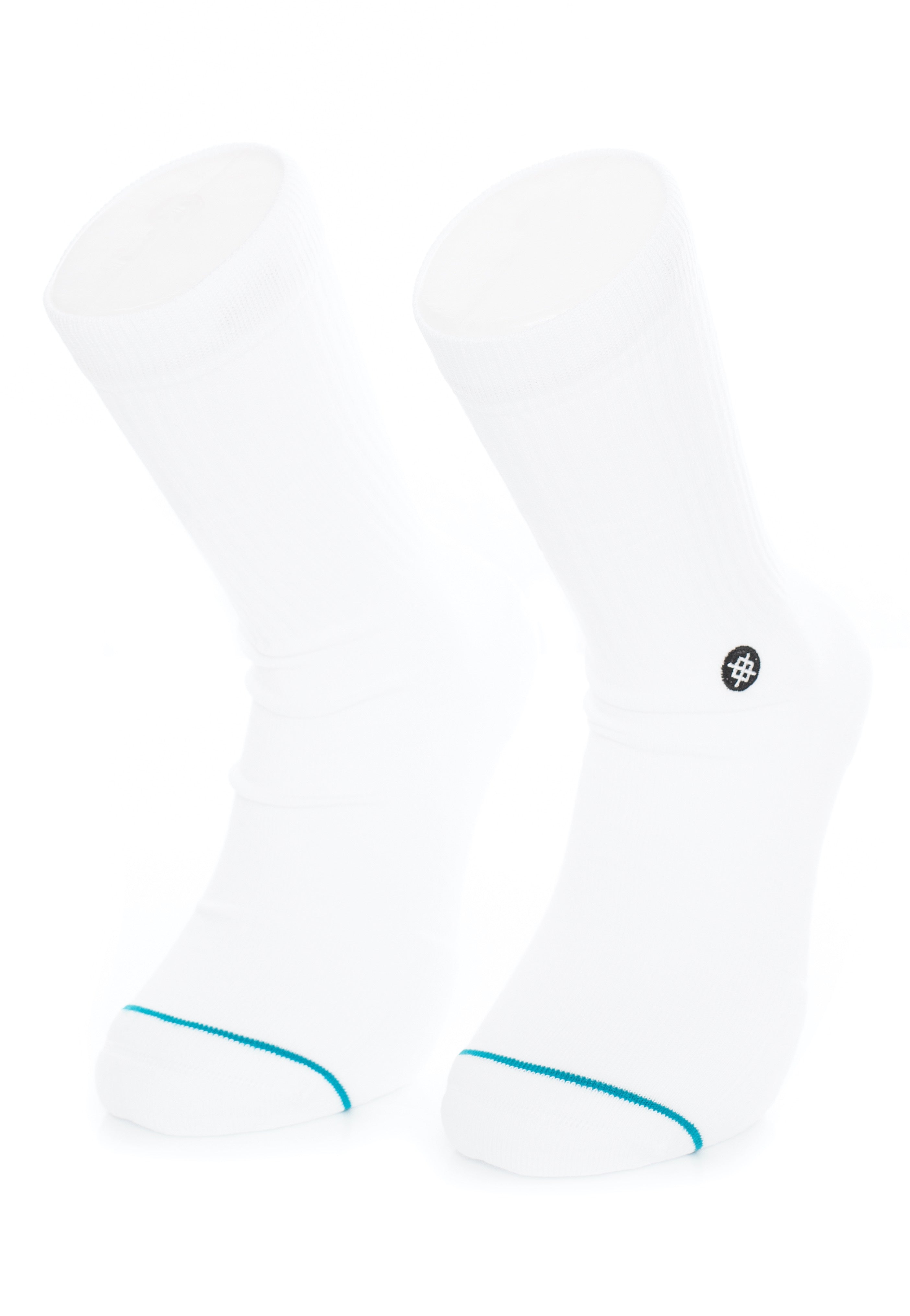 Stance - Icon 3 Pack White - Socks | Neutral-Image